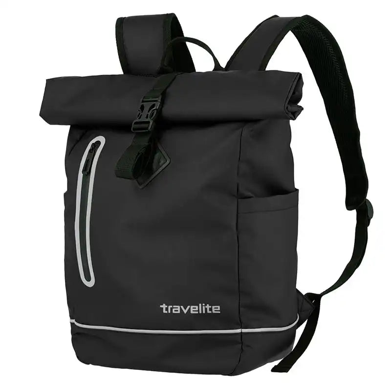 Travelite Basics Roll-Up Backpack Tarpaulin 48 cm - Black