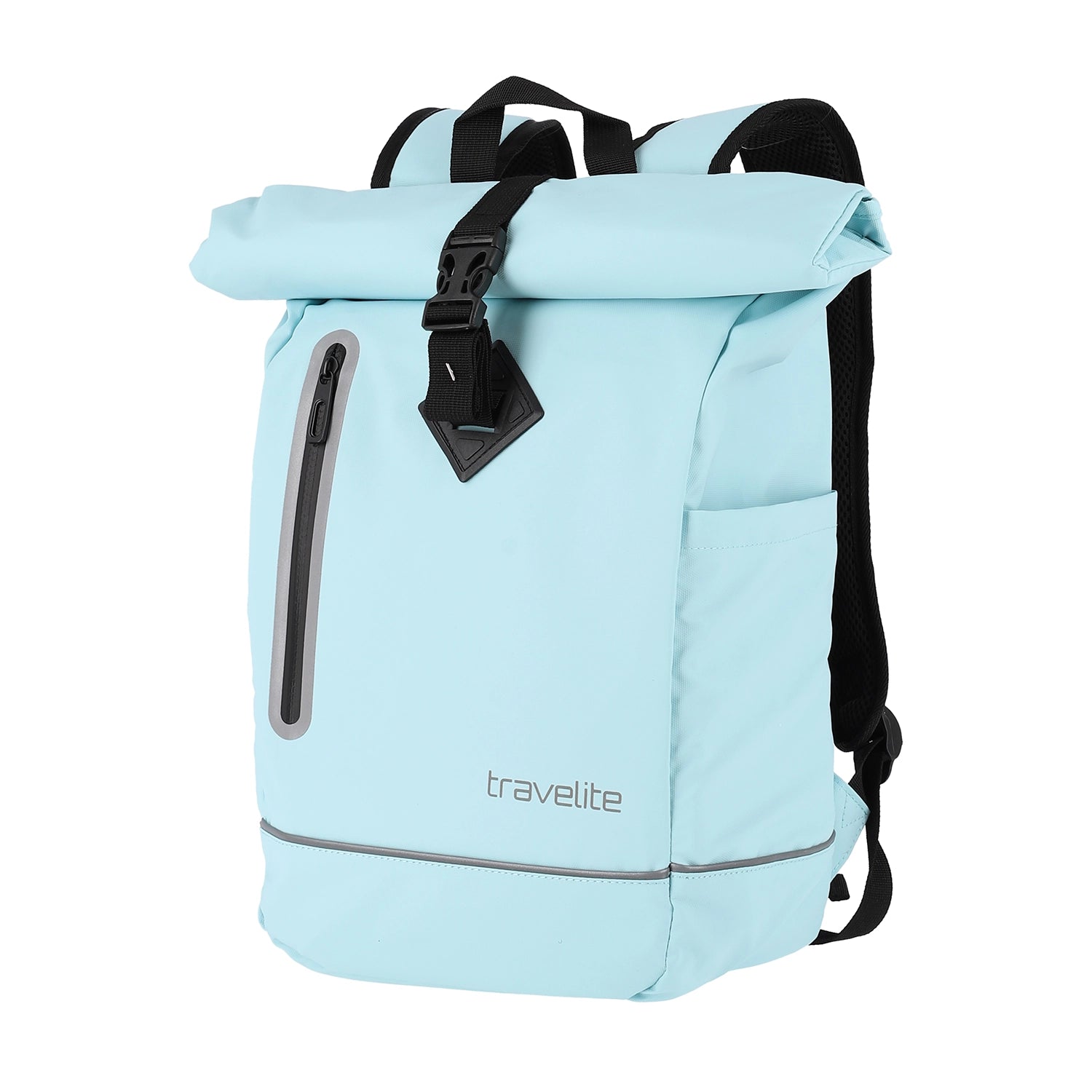 Bâche pour sac à dos enroulable Travelite Basics 48 cm - Aqua