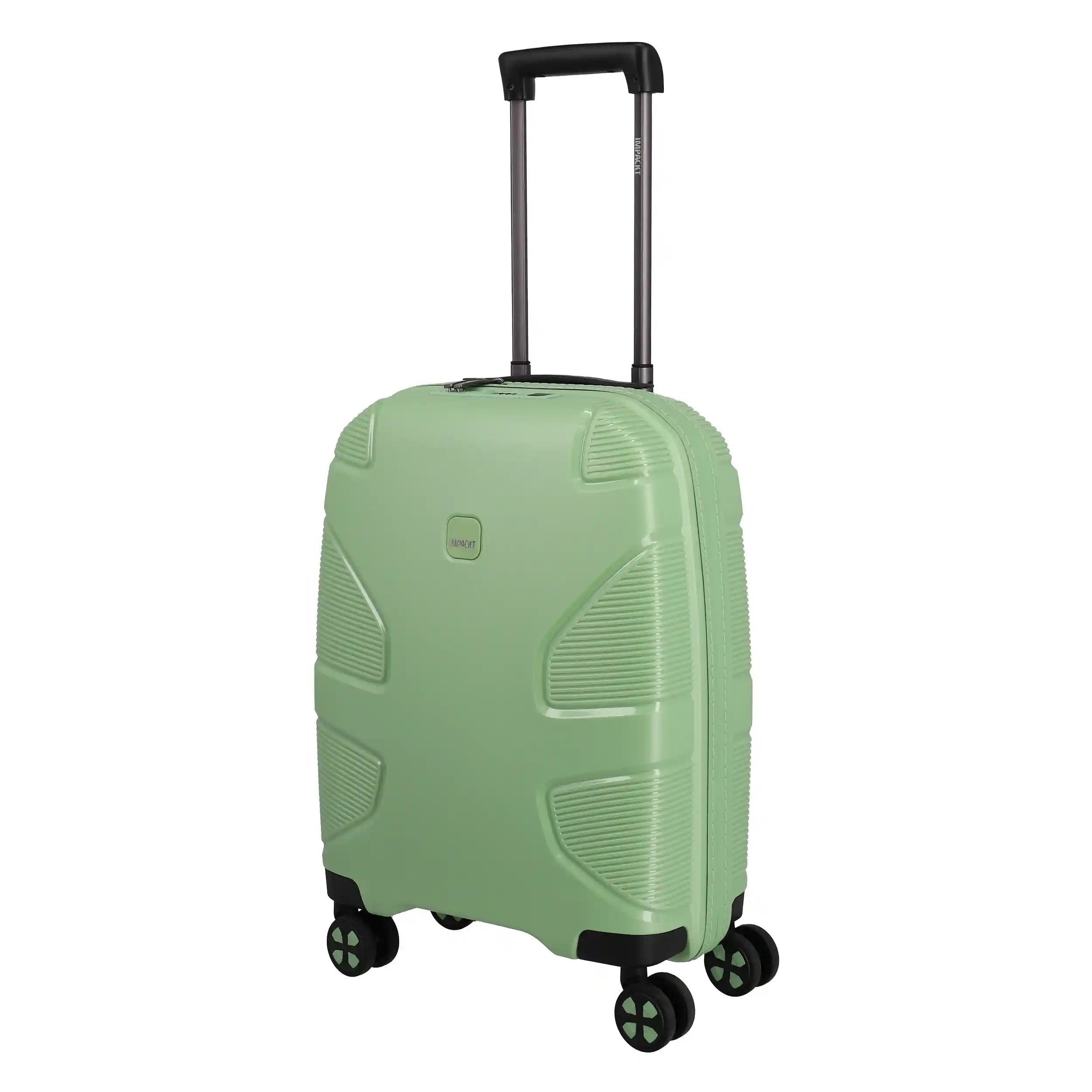 Impackt IP1 4-wheel cabin suitcase 55 cm - Spring Green