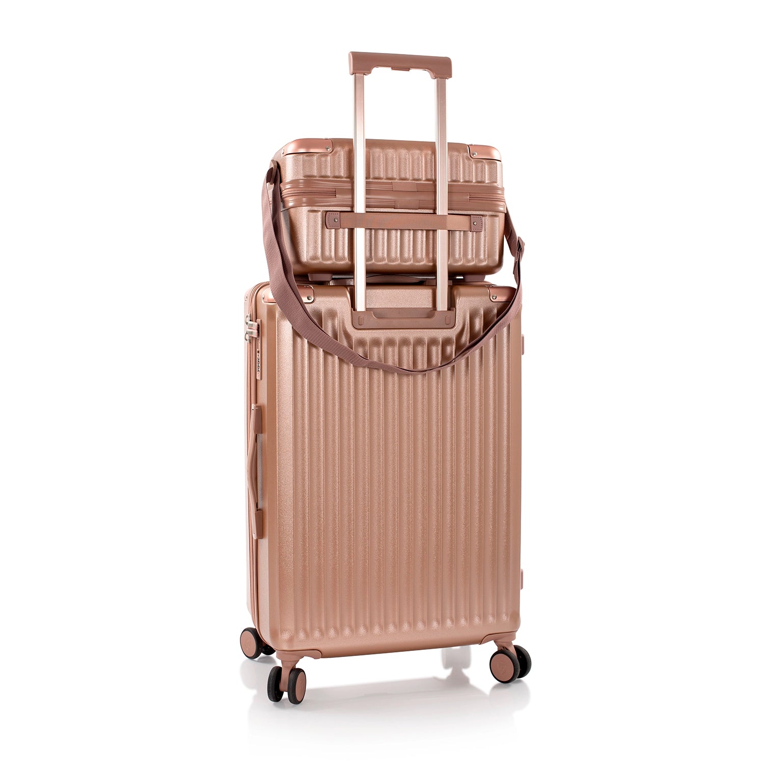 Heys Luxe 21" 4-Rollen Kabinentrolley 53 cm - Rose Gold