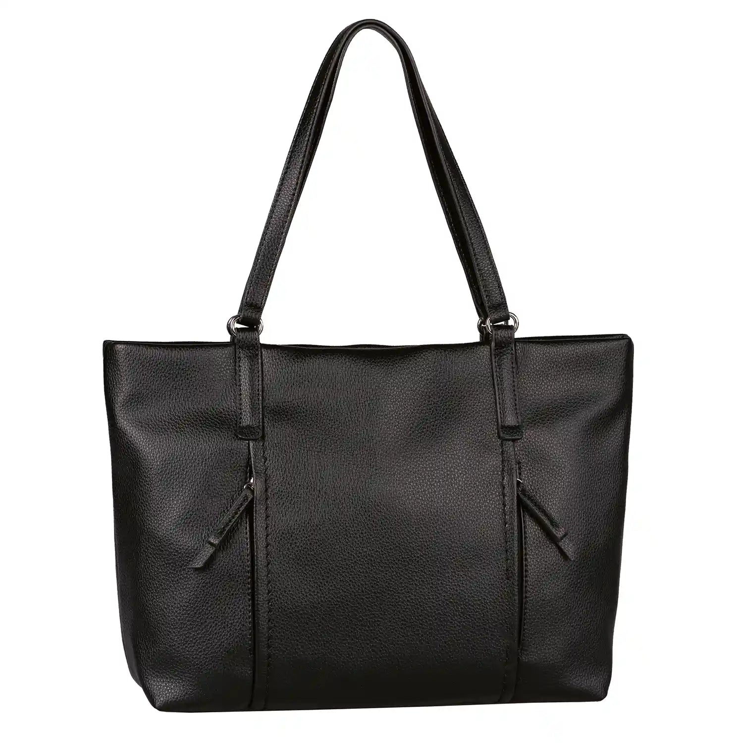 Tom Tailor Beca Zip Shopper L 44 cm - Black