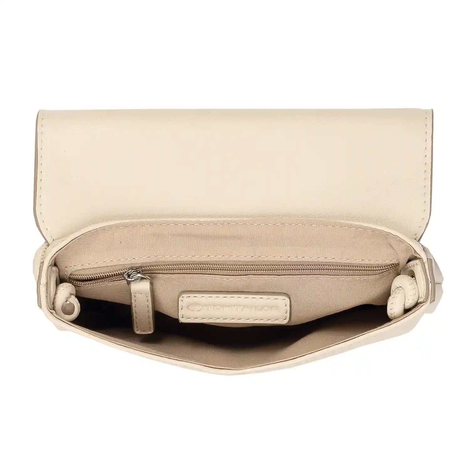 Tom Tailor Rissa Flap Bag XS No Zip 21 cm - Off White