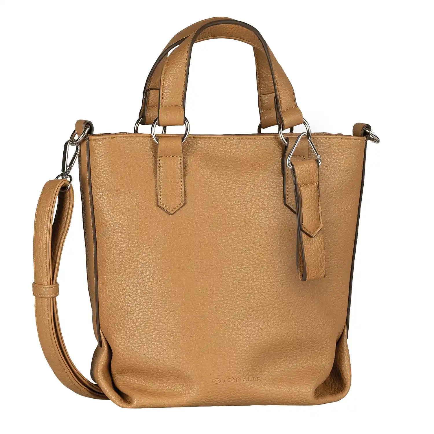 Tom Tailor Olive Zip Shopper S 26 cm - Camel