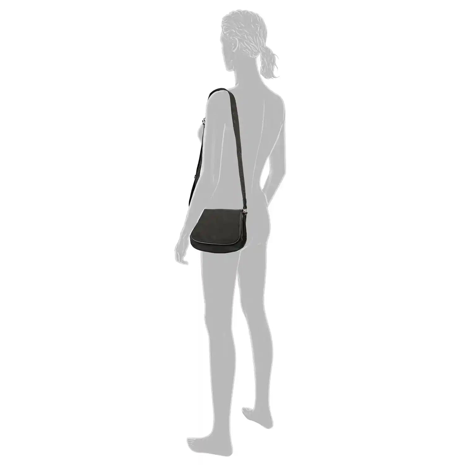 Tom Tailor Yara Saddle Bag 24 cm - Black