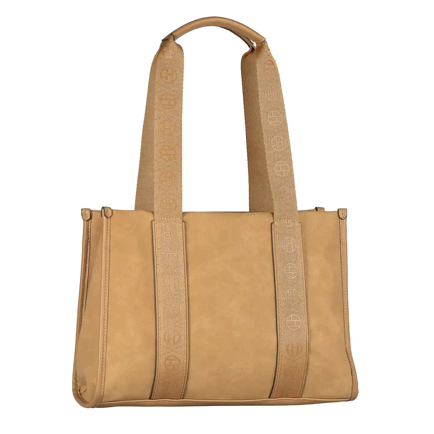 Tom Tailor Yara Zip Shopper L 37 cm - Camel