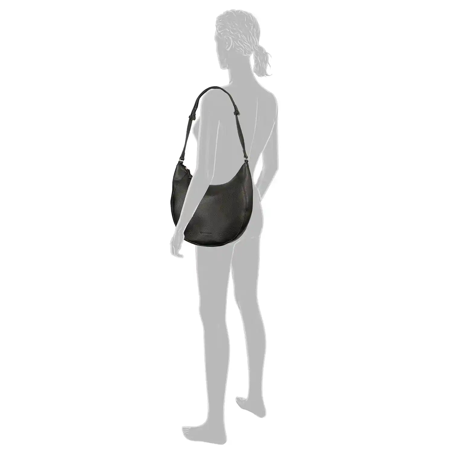 Tom Tailor Dahlia Hobo Bag M 31 cm - Black