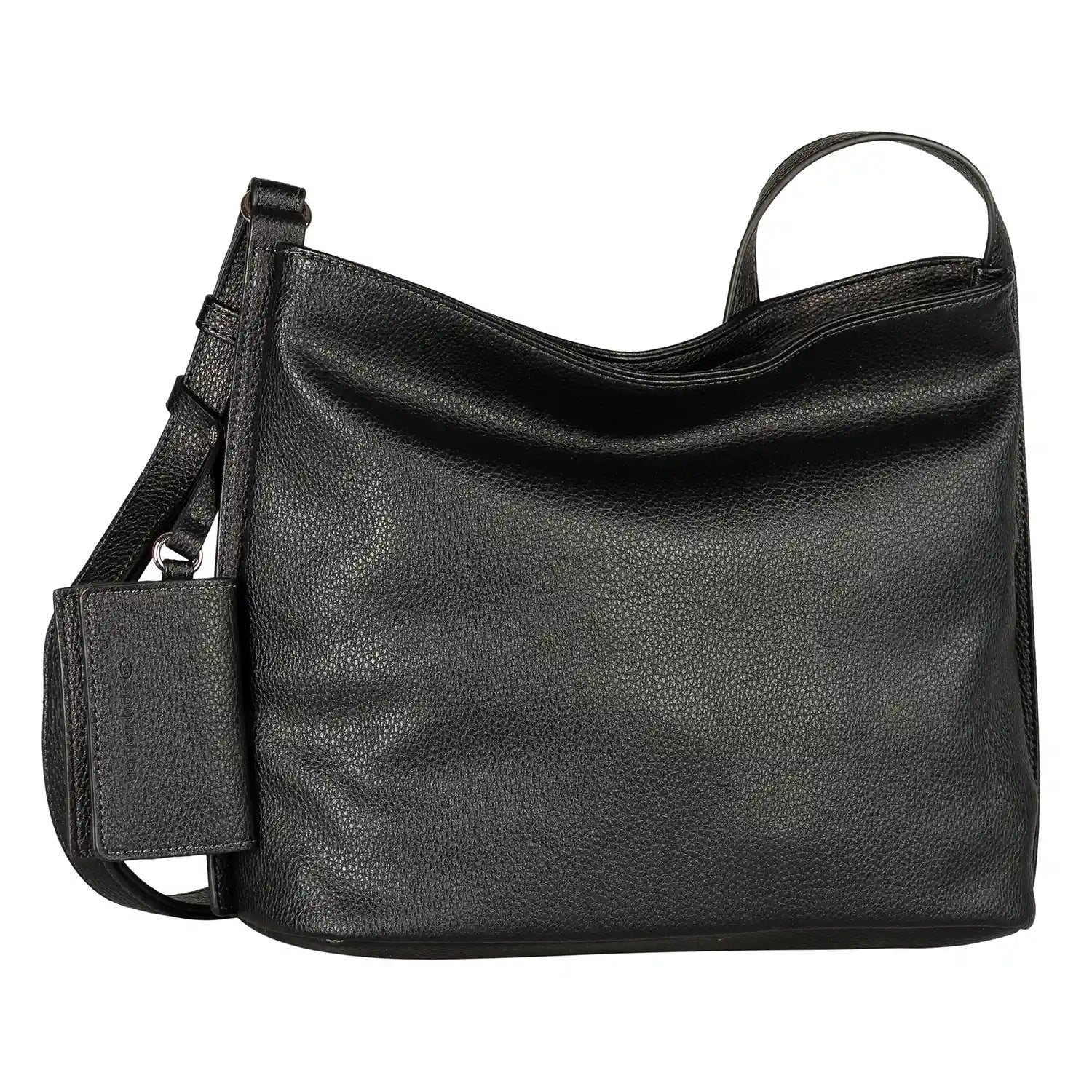 Tom Tailor Amarea Hobo Bag schwarz -  Schultertasche im Hobo-Stil, 31 cm, Kunstleder