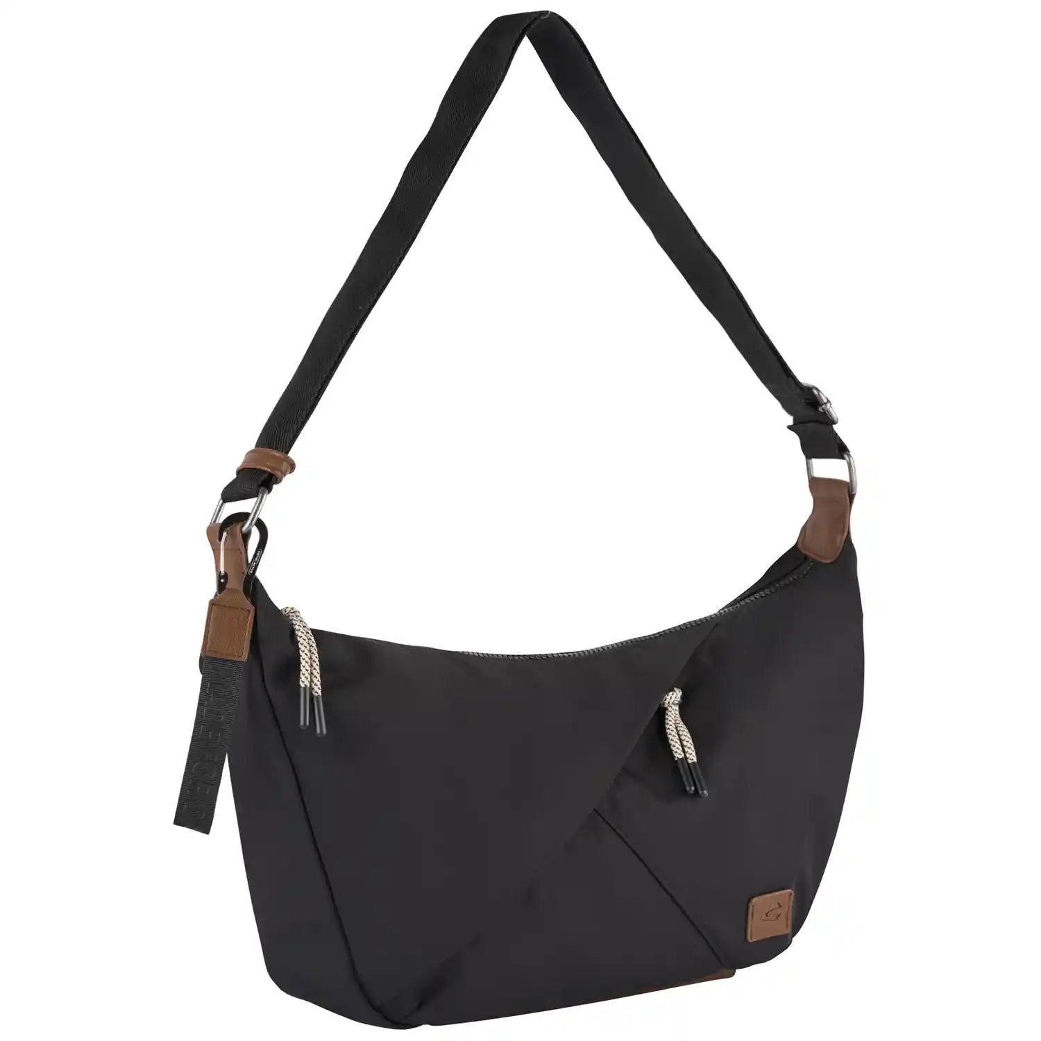 Frontansicht Camel Active Aurum Hobo Bag L 40 cm in Black