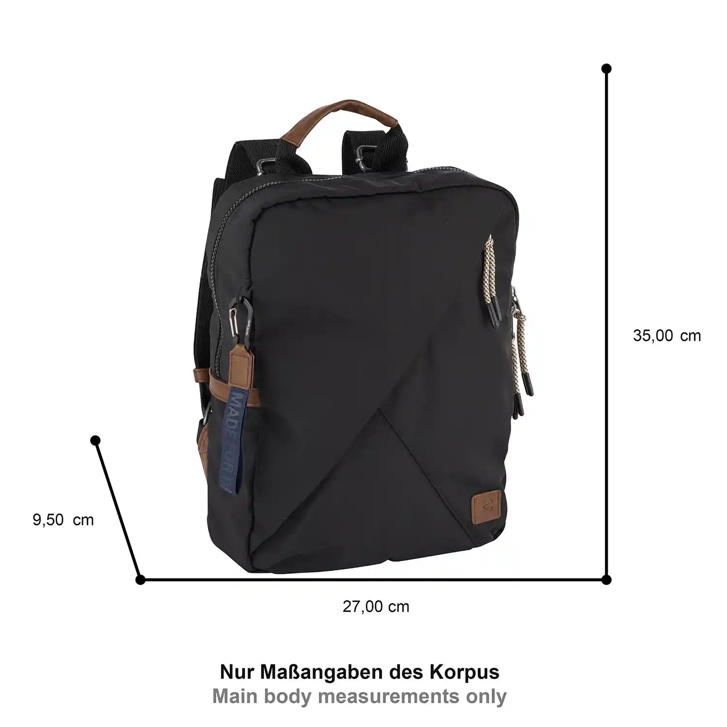 Camel Active Aurum Backpack M 35 cm - Black