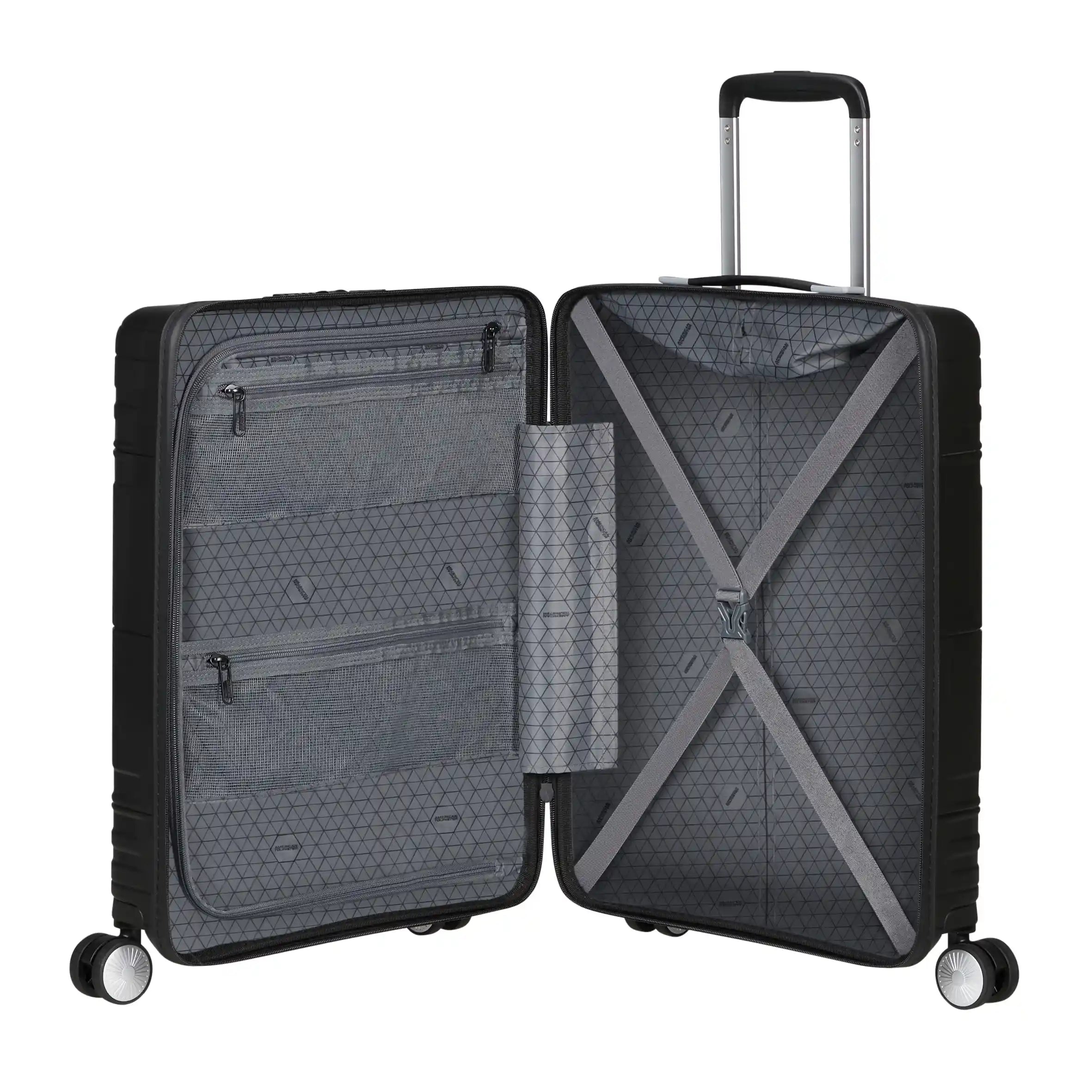 American Tourister Hello Cabin Spinner 4-Rollen Trolley 55 cm - Onyx Black