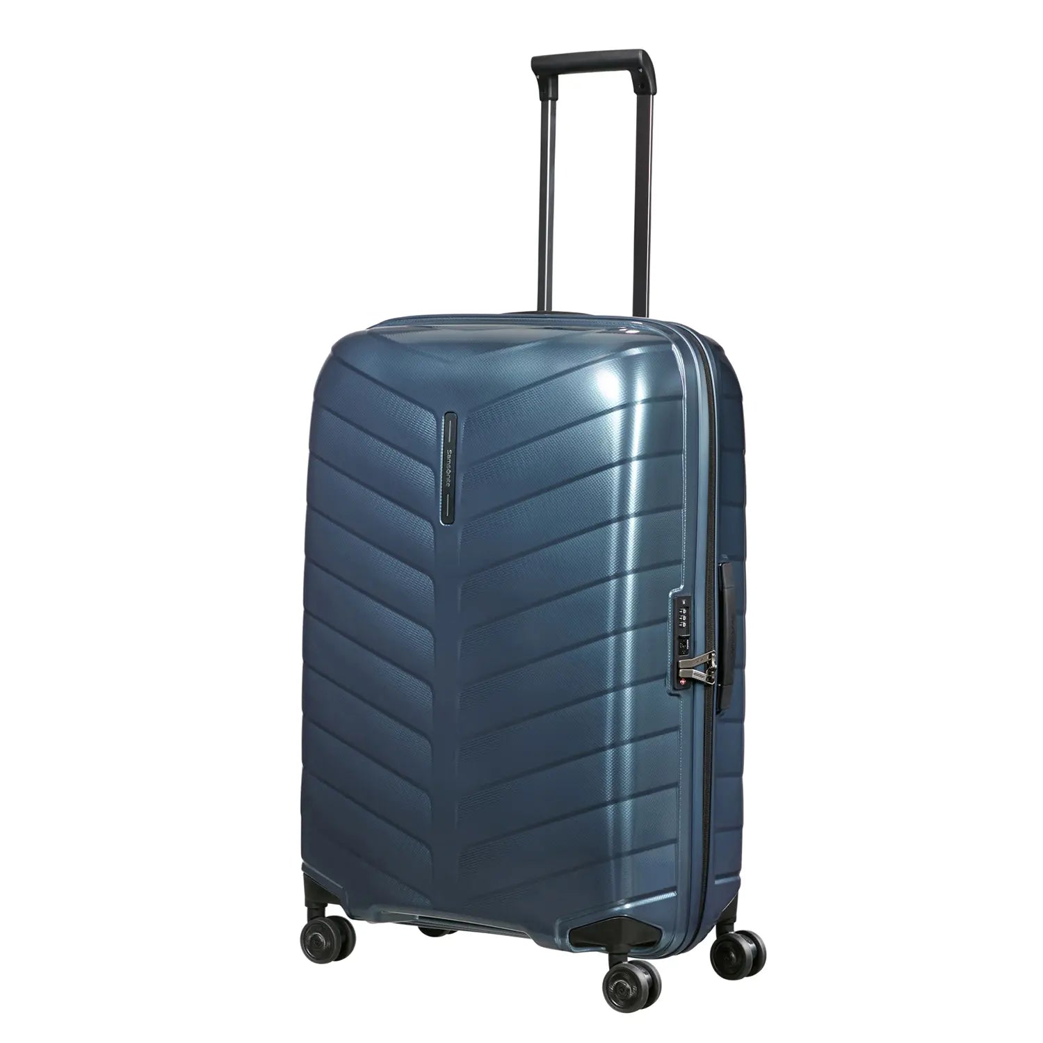 Samsonite Attrix Spinner 4-Rollen Trolley 75 cm - Steel Blue