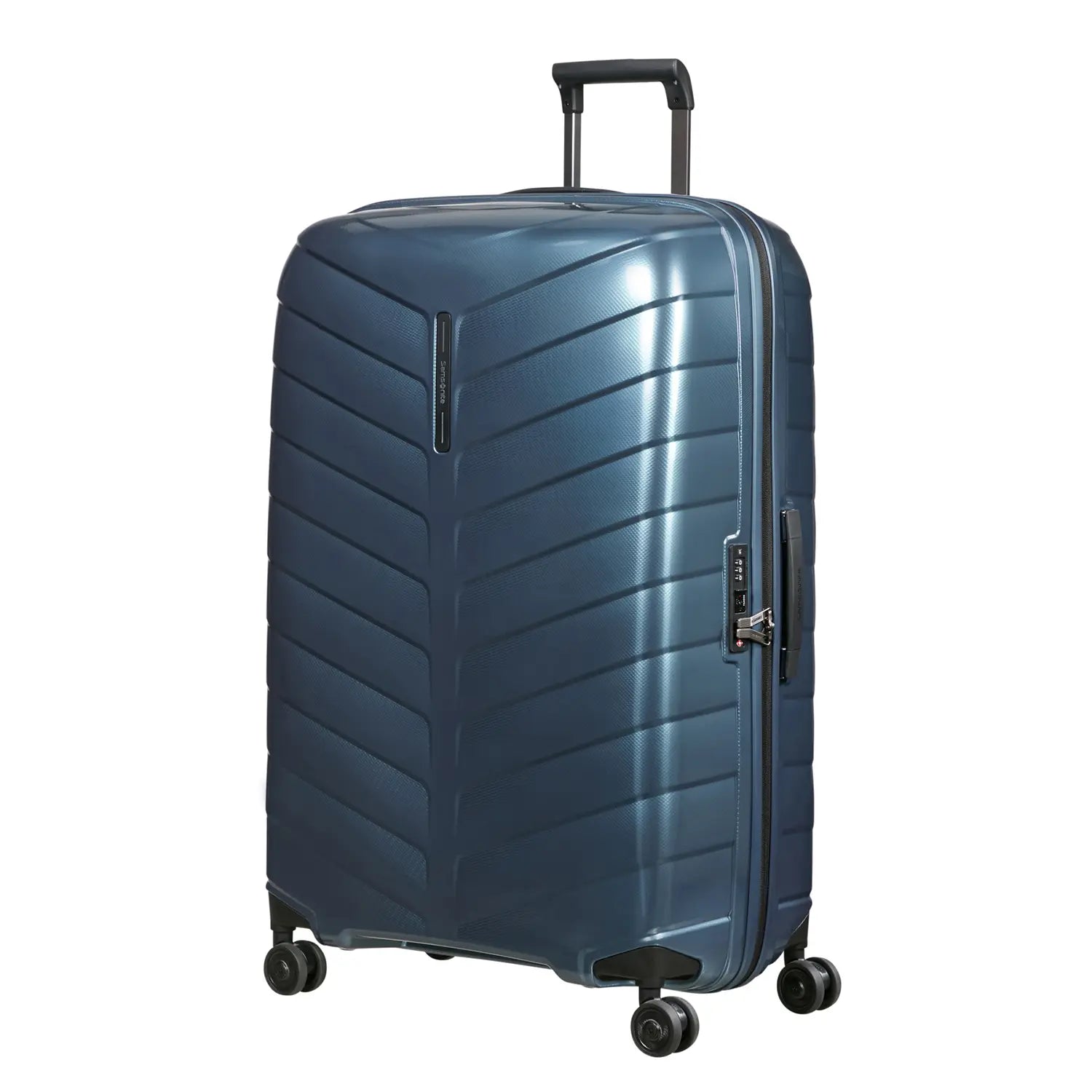 Samsonite Attrix Spinner 4-Rollen Trolley 81 cm - Steel Blue