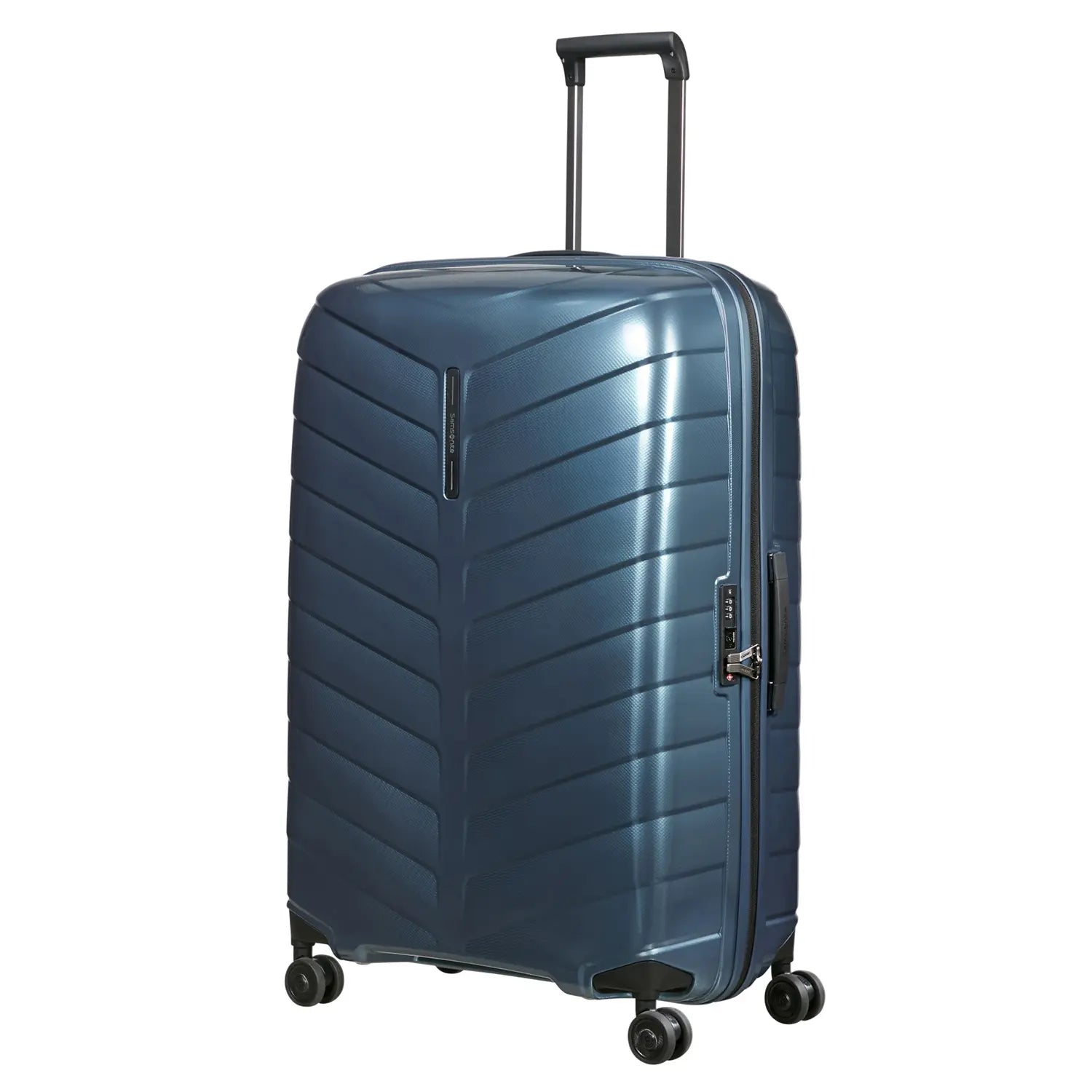 Samsonite Attrix Spinner 4-Rollen Trolley 81 cm - Steel Blue