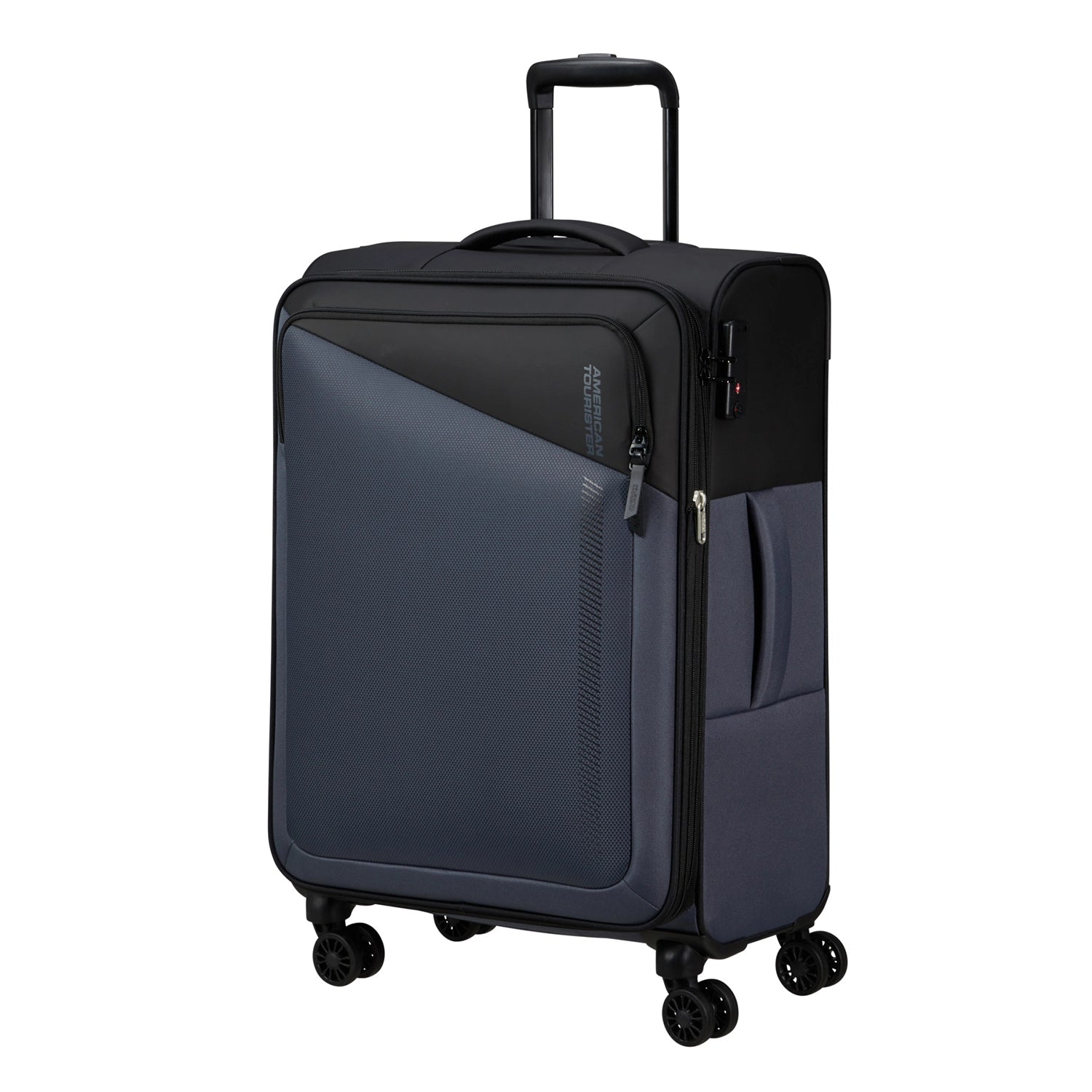 American Tourister Daring Dash Spinner 4-Rollen Trolley 67 cm - Black/Grey