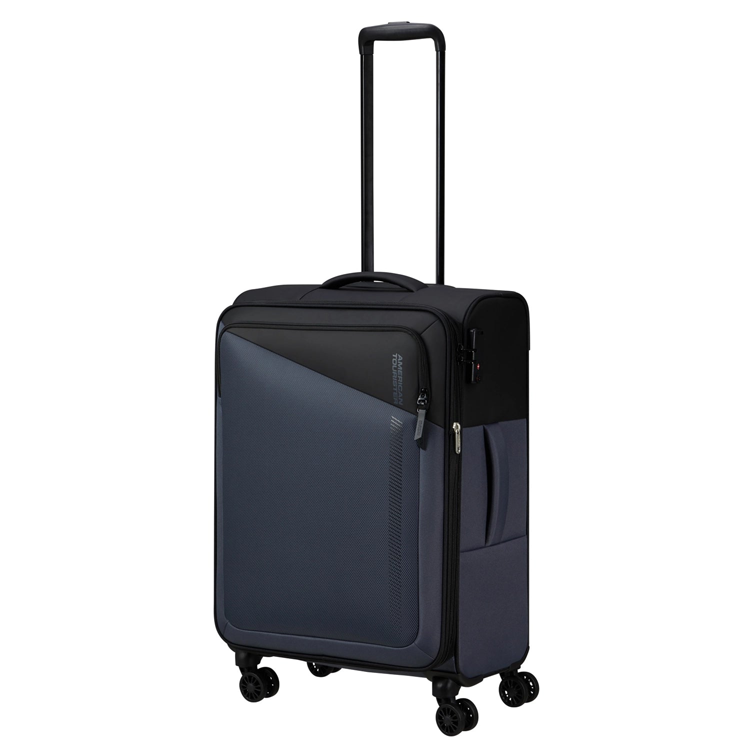 American Tourister Daring Dash Spinner 4-Rollen Trolley 55 cm - Black/Grey