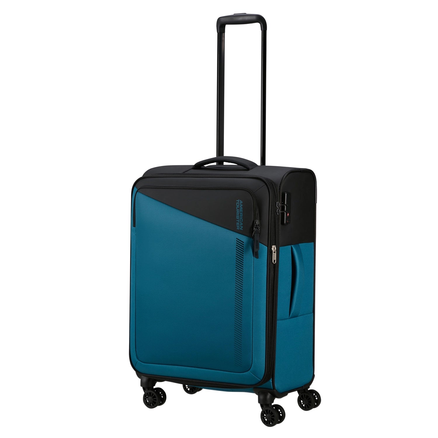 American Tourister Daring Dash Spinner 4-Rollen Trolley 67 cm - Black/Grey