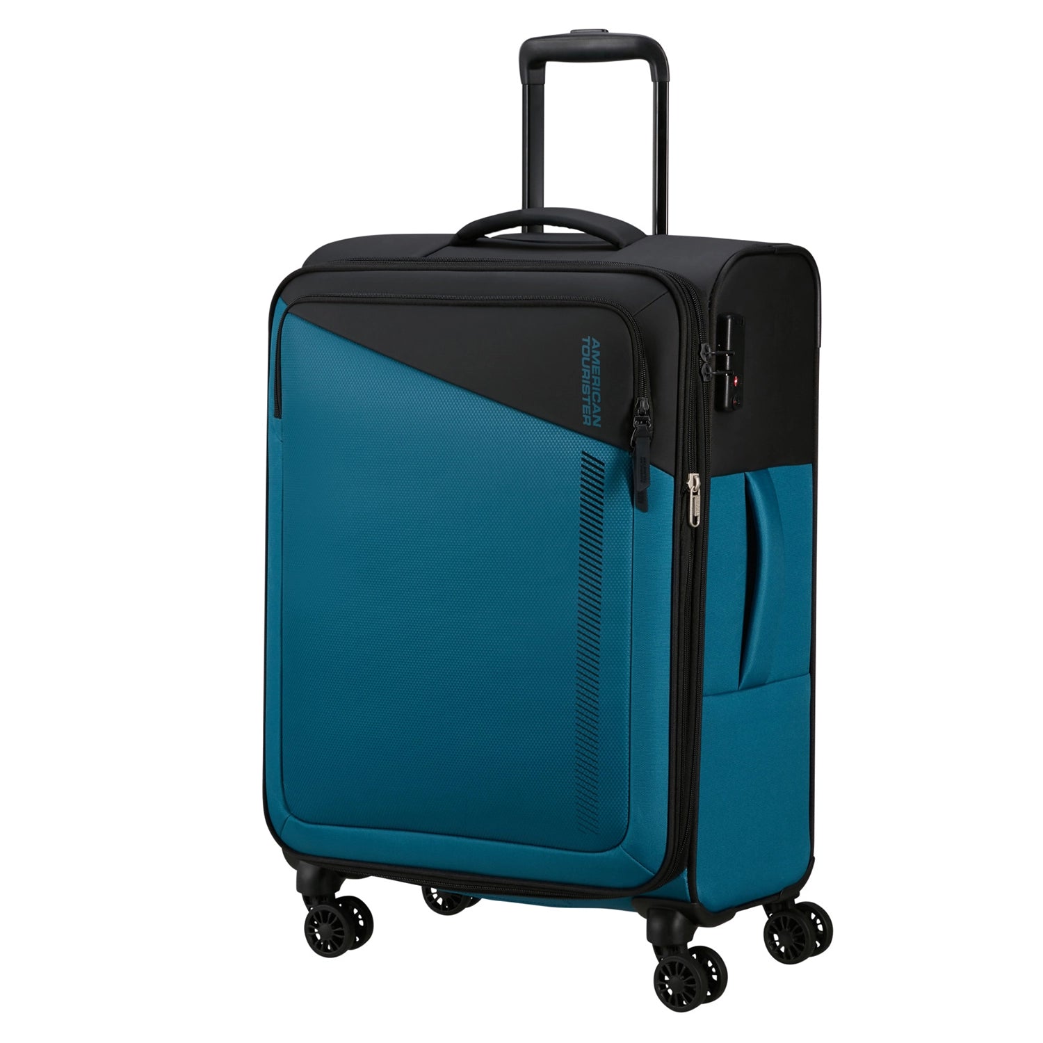 American Tourister Daring Dash Spinner 4-Rollen Trolley 67 cm - Black/Grey