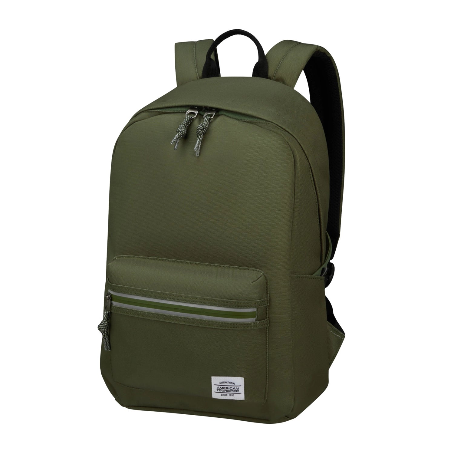 American Tourister Brightup Backpack ZIP 43 cm - Olive Green