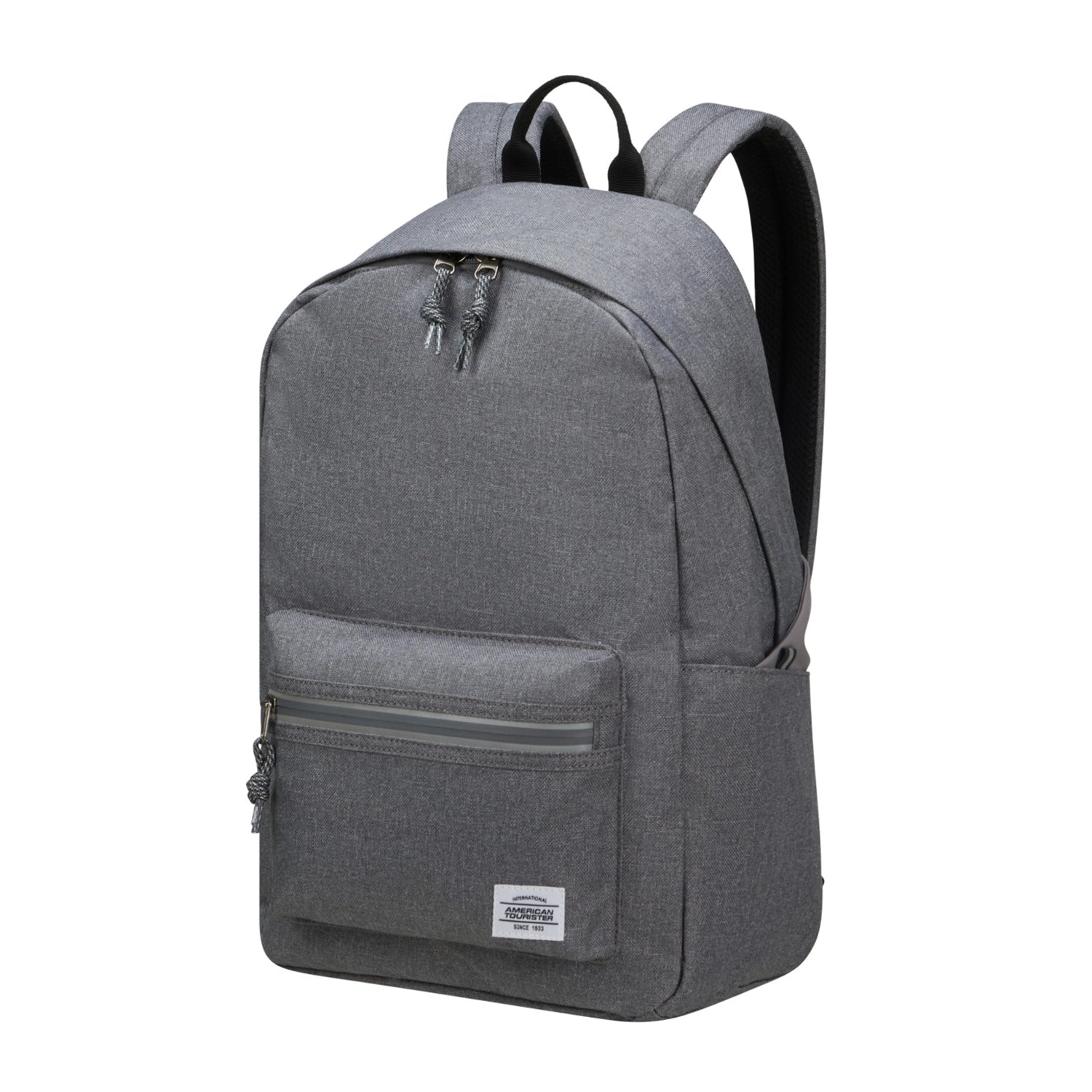 American Tourister Brightup Backpack ZIP 43 cm - Grey Melange