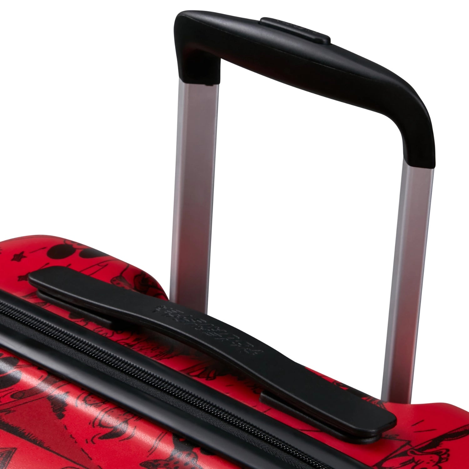 American Tourister Wavebreaker Disney FL Spinner 4-Rollen Trolley 67 cm - Mickey Comics Red