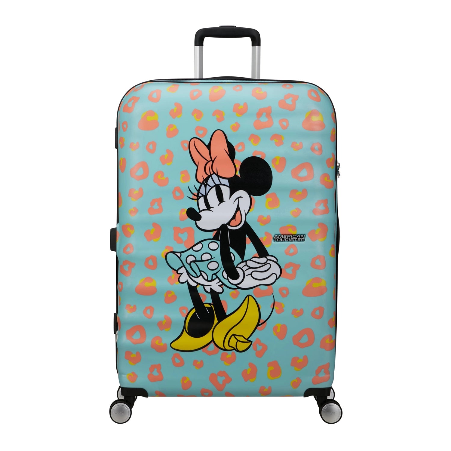 American Tourister Wavebreaker Disney FL Spinner 4-Rollen Trolley 77 cm - Minnie Pastel Dots