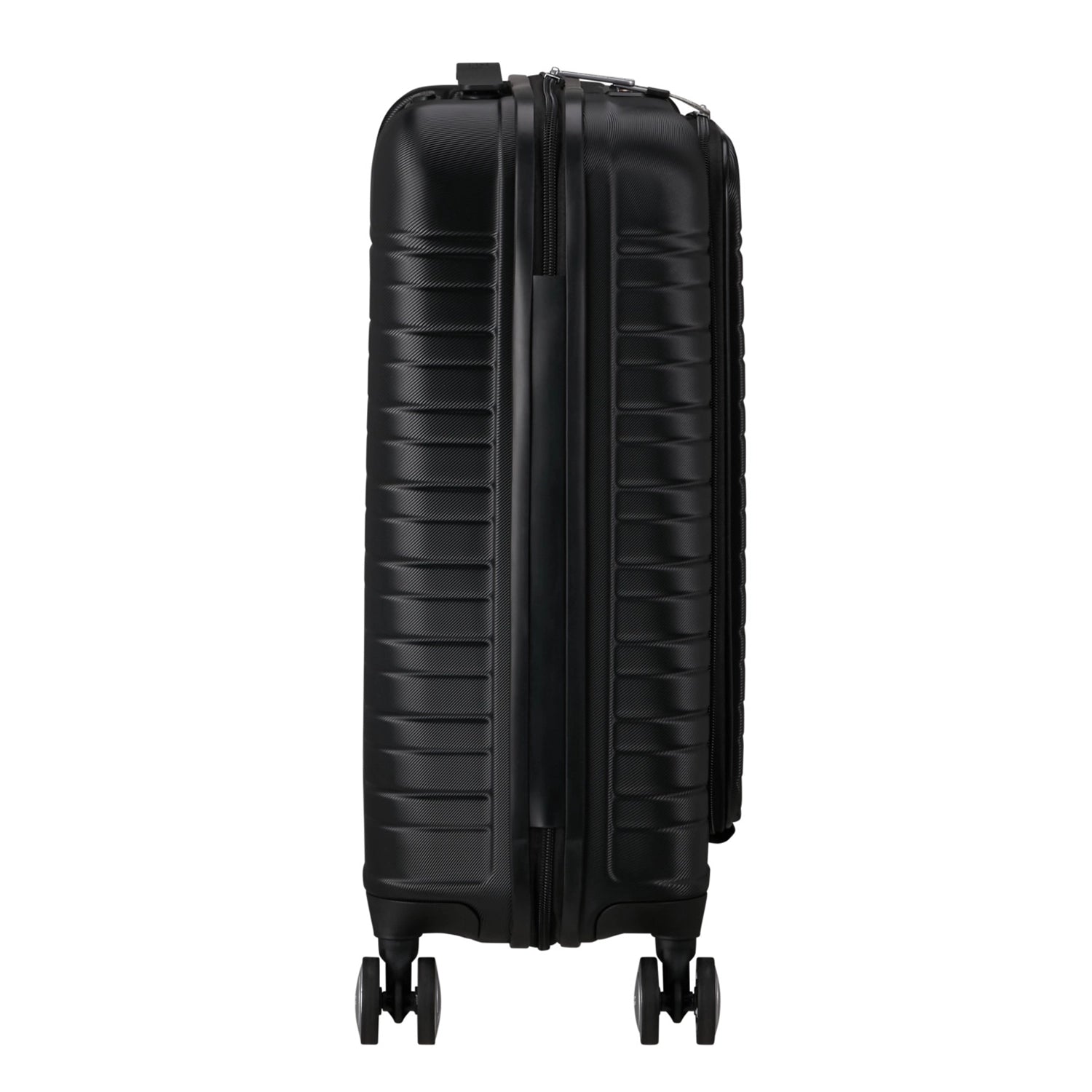 American Tourister Flashline Spinner Frontloader 4-Rollen Trolley 55 cm - Sky Silver