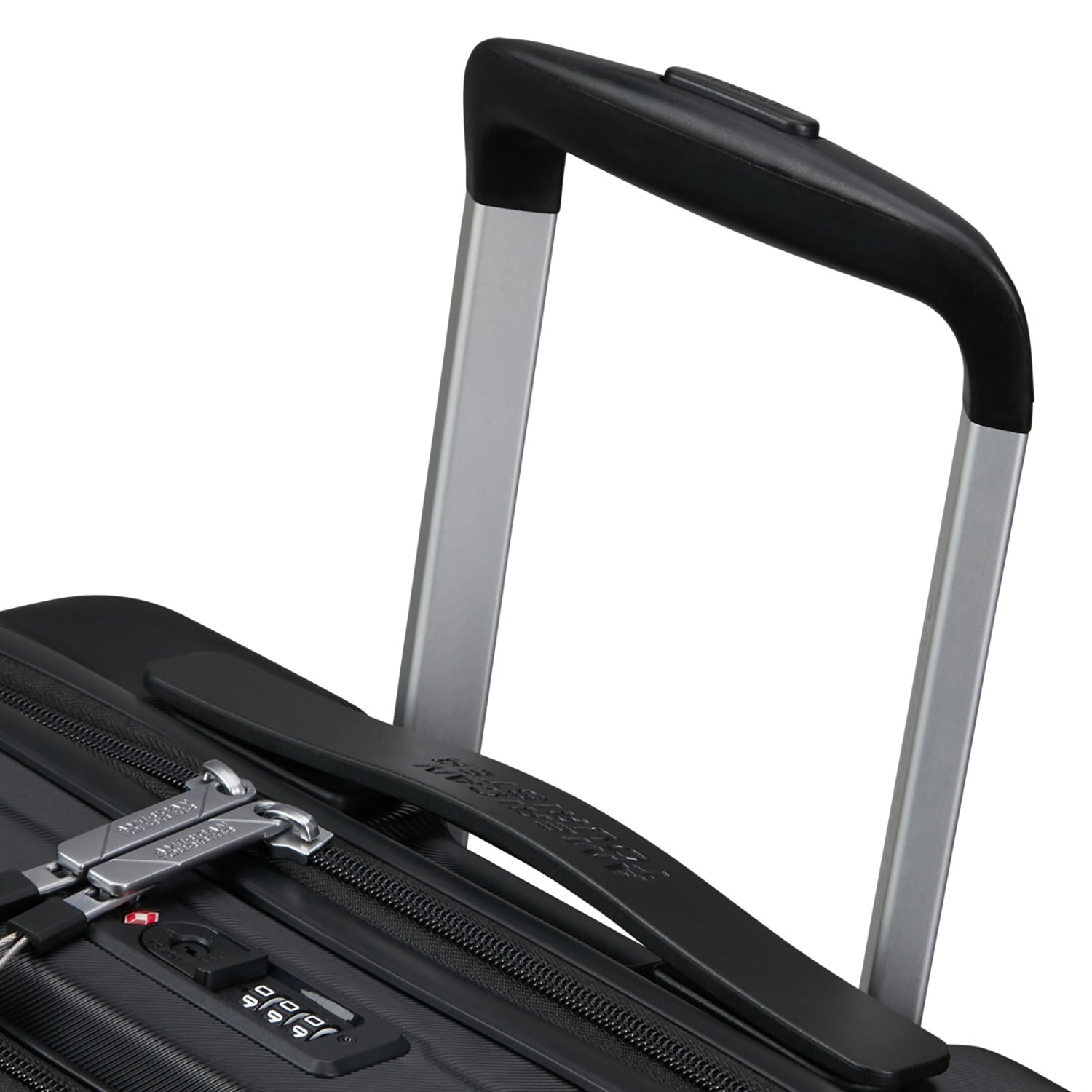 American Tourister Flashline Spinner Frontloader 4-Rollen Trolley 55 cm - Sky Silver