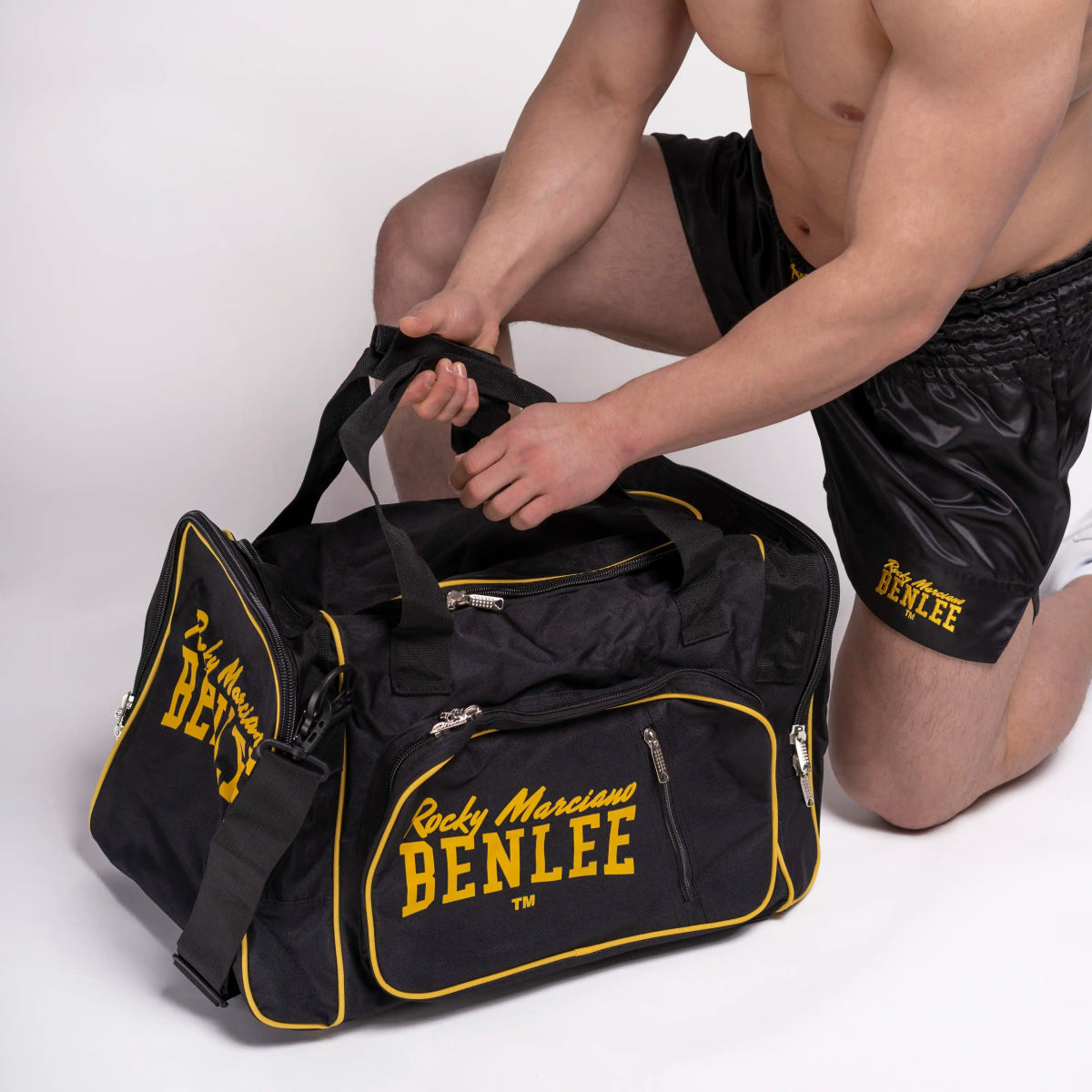 BenLee Locker Sporttasche XL 90 cm - Black / Yellow BenLee - koffer - direkt.de