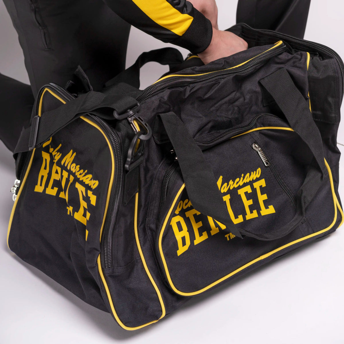 BenLee Locker Sporttasche L 60 cm - Black / Yellow BenLee - koffer - direkt.de