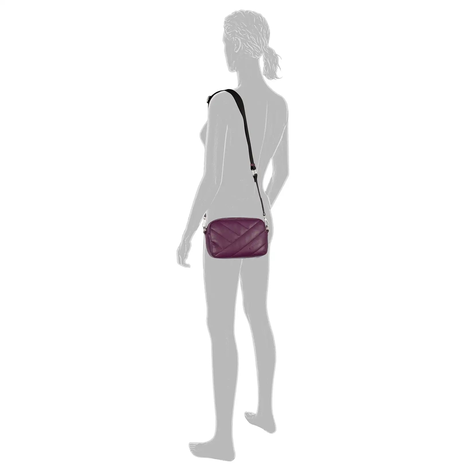 Tom Tailor Bags Yana shoulder bag 23 cm - Dark Purple