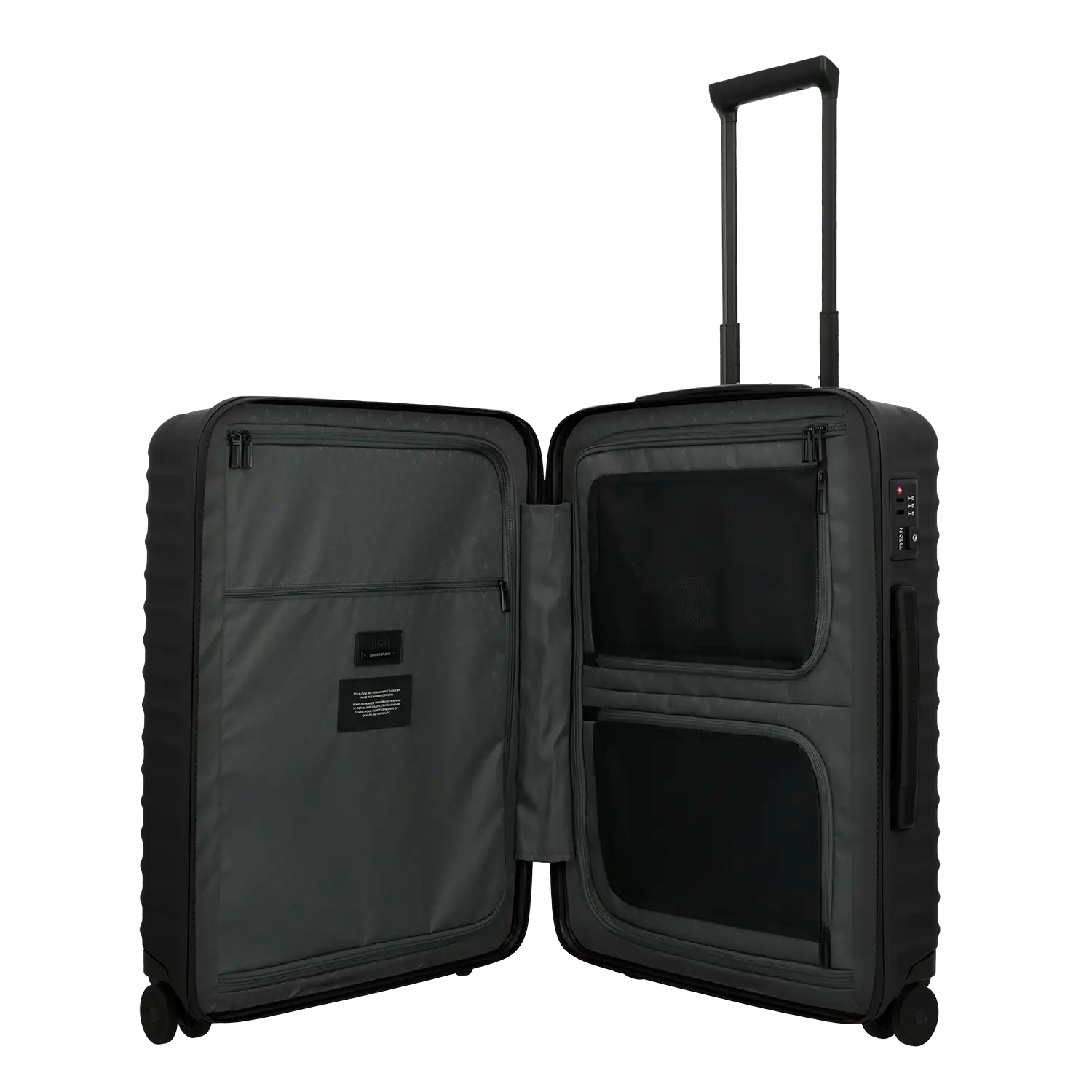 Titan Upgrade Trolley M 65 cm - Innenausstattung mit optimierten Packfächern und Organisationssystem