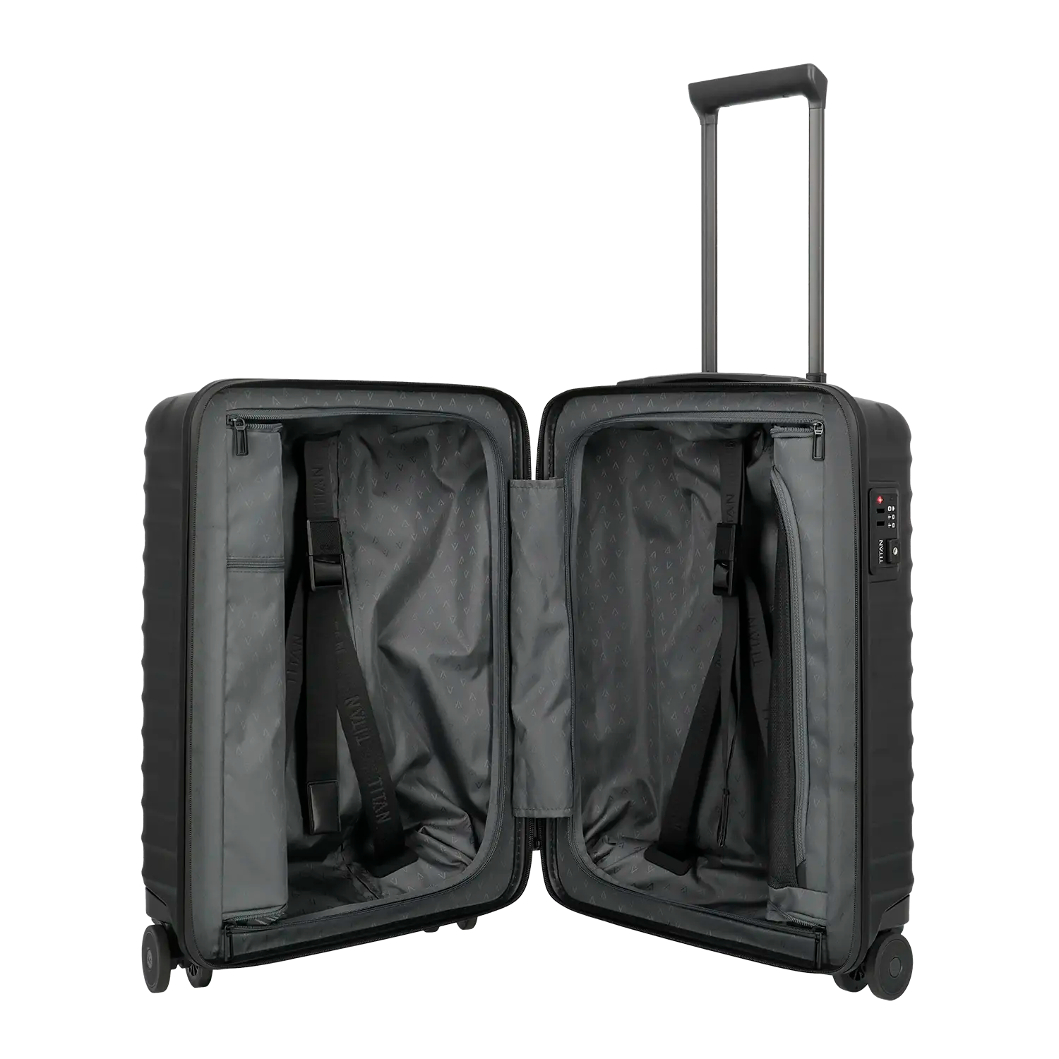 Titan Upgrade 4-wheel trolley S23 - Nightshade Black
