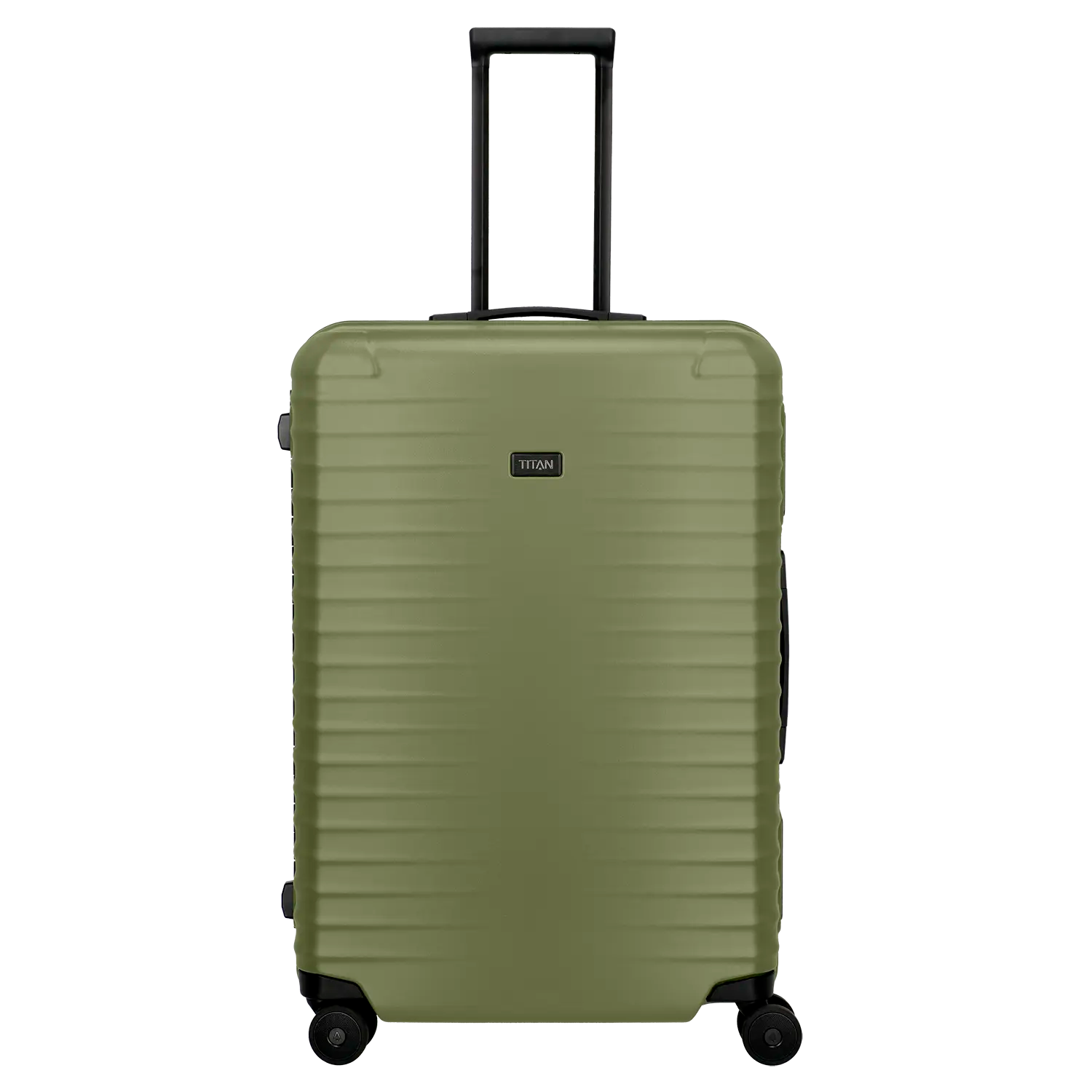 Großer Koffer Titan Overseas 4-Rad Trolley L 75 cm Forest Green - Großer Reisekoffer mit Teleskopgriff