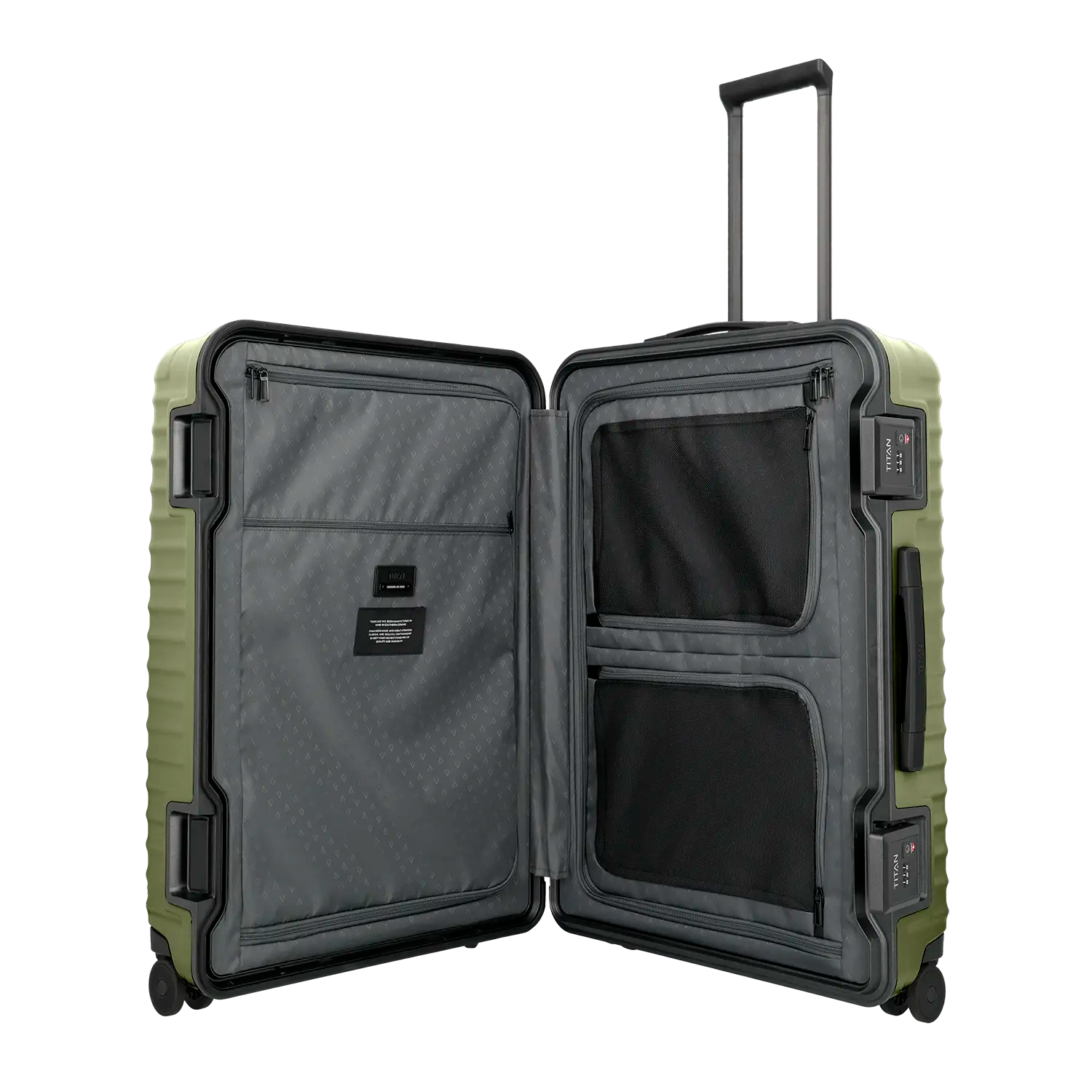 Titan Overseas Trolley L - Innenausstattung mit geräumigen Packfächern und Organisationssystem