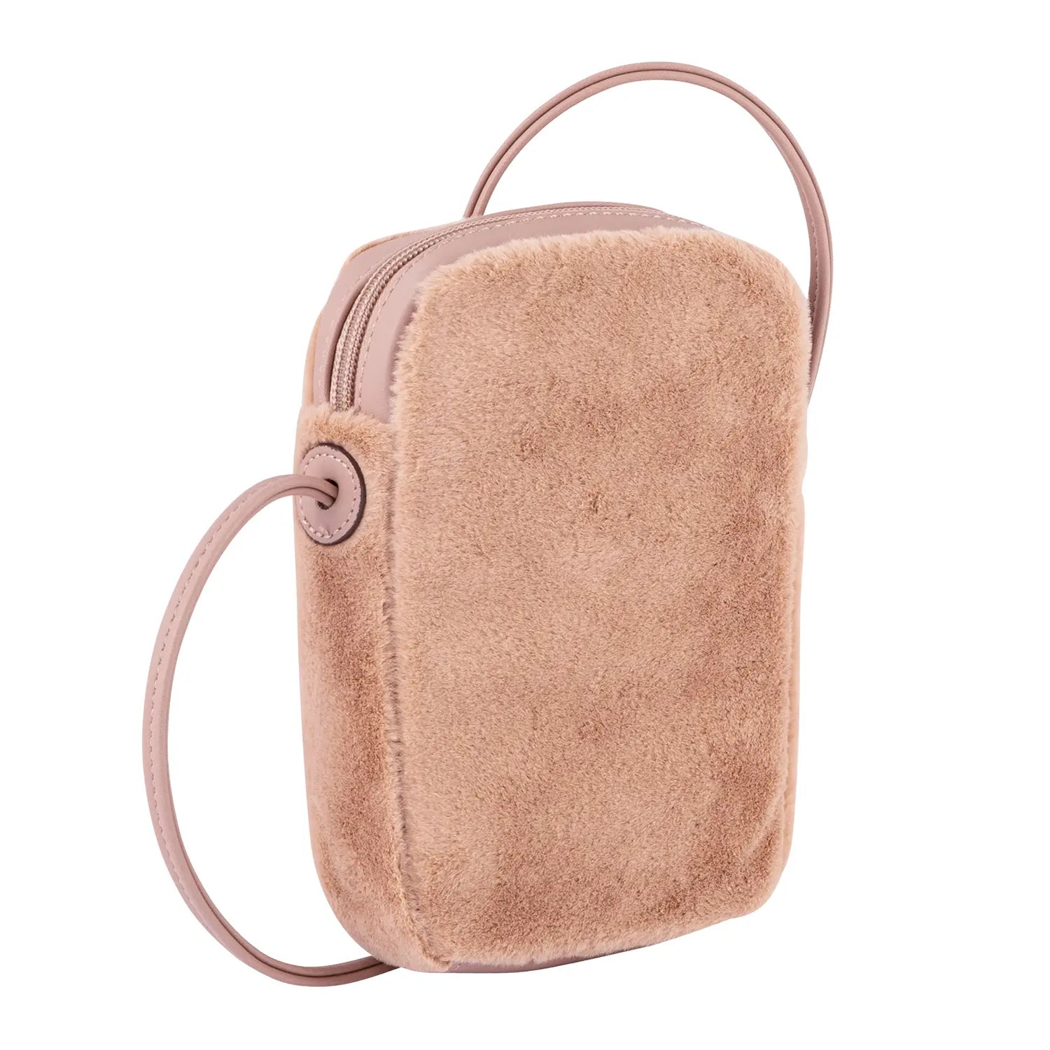 Rückansicht Tom Tailor Denim Klara Handytasche mit weicher Fell-Optik