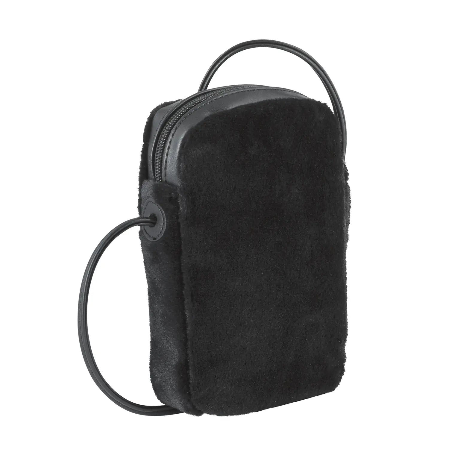 Rückansicht Tom Tailor Denim Klara Handytasche in weicher Fell-Optik