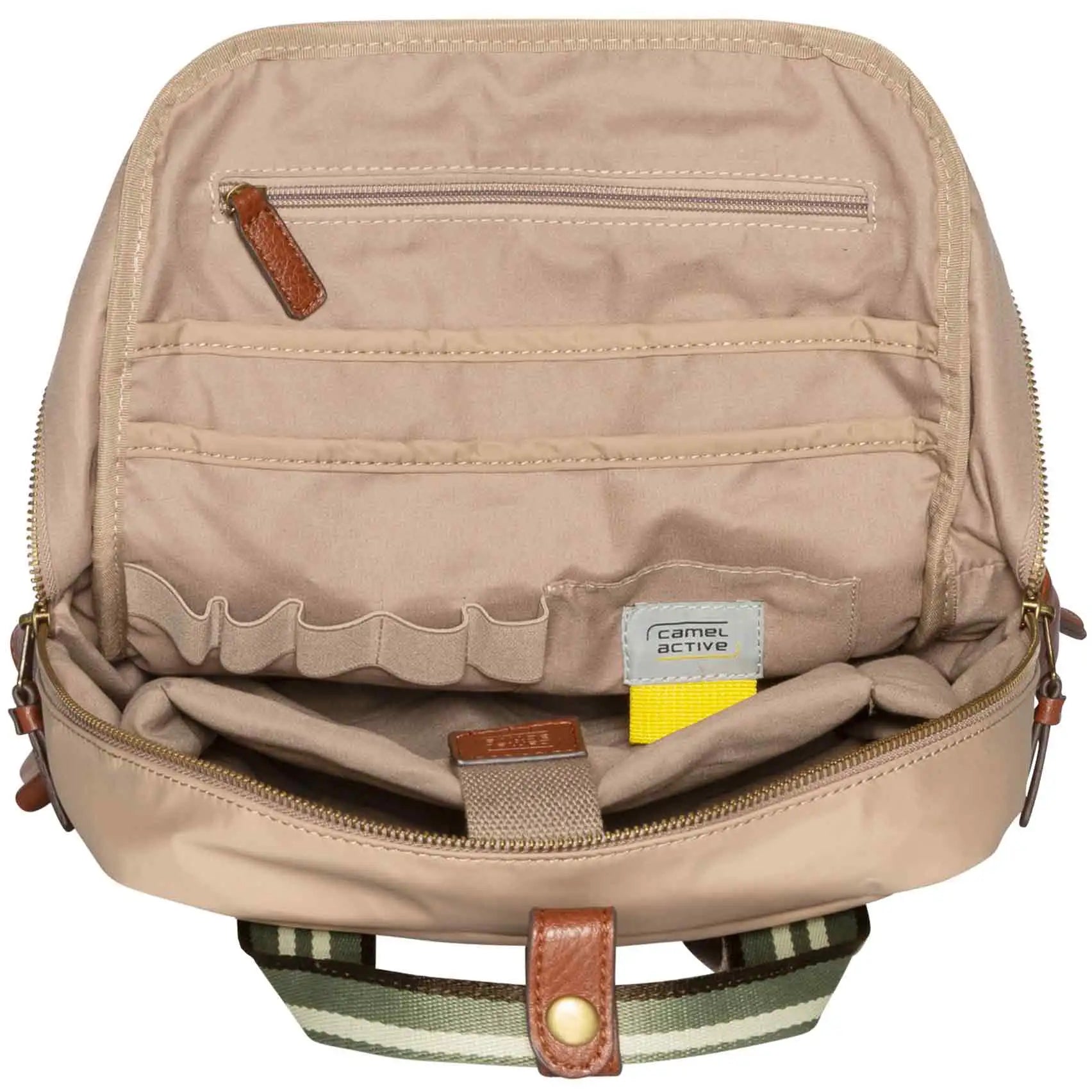 Camel Active Bari Backpack 35 cm - Khaki