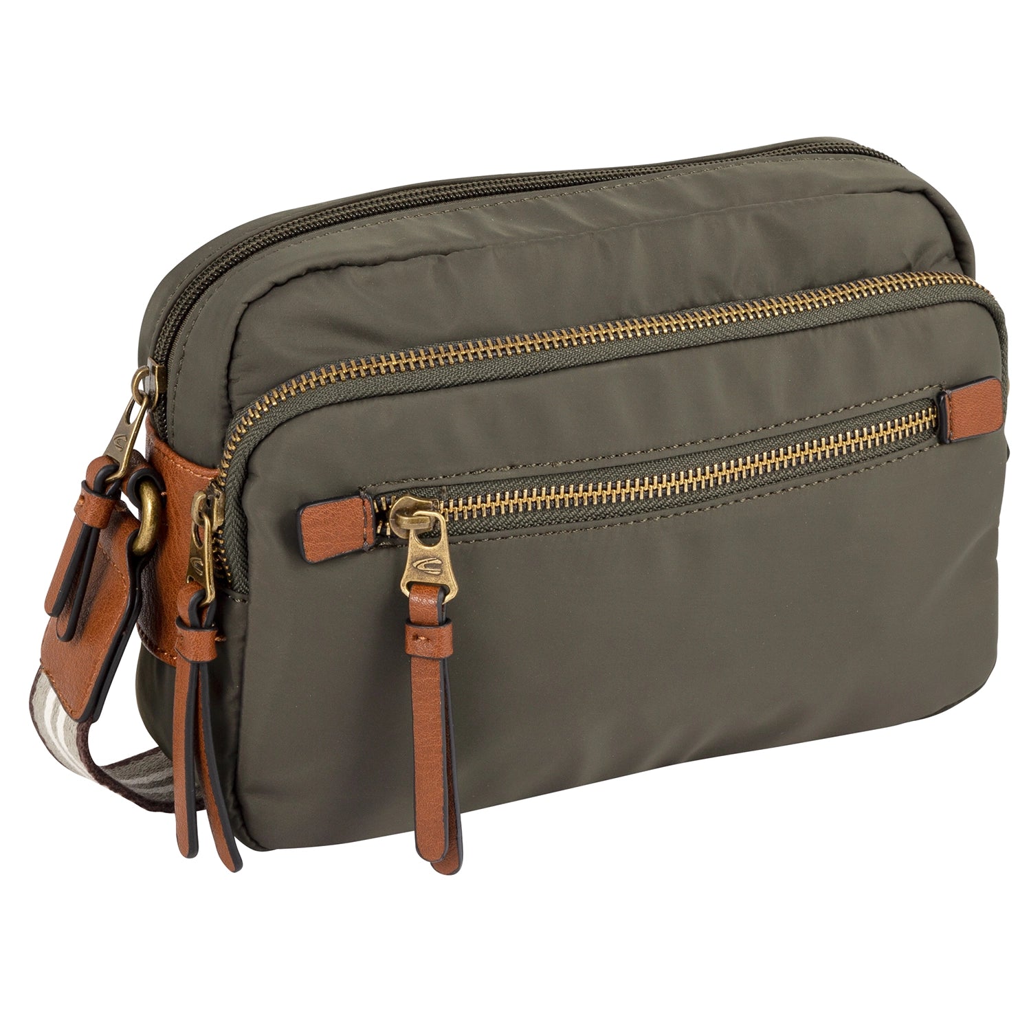 Camel Active Bari Cross Bag M 25 cm - Khaki