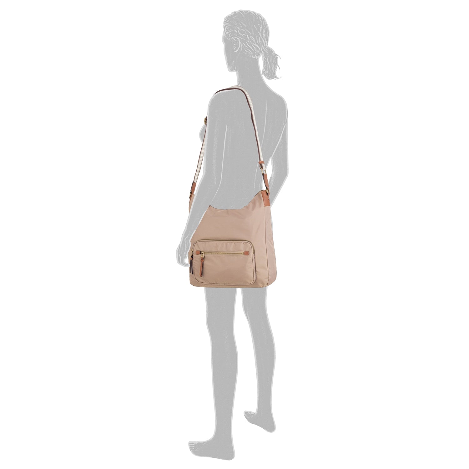 Camel Active Bari Hobo Bag 38 cm - Beige