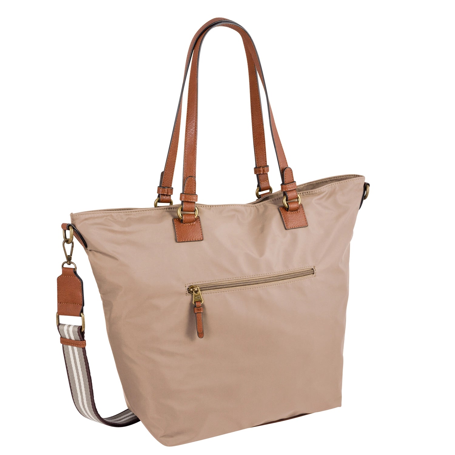 Camel Active Bari Zip Shopper L 48 cm - Khaki