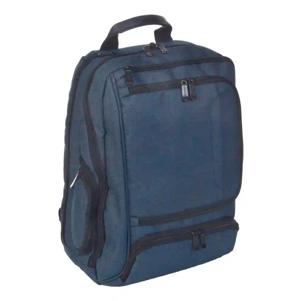 Dermata Laptop Rucksack Canvas 45 cm - Petrol