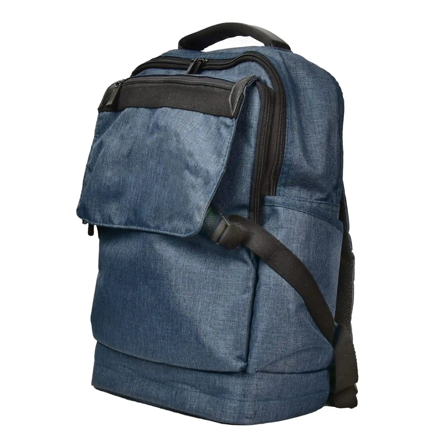Dermata Rucksack mit Laptopfach Canvas 43 cm - Petrol