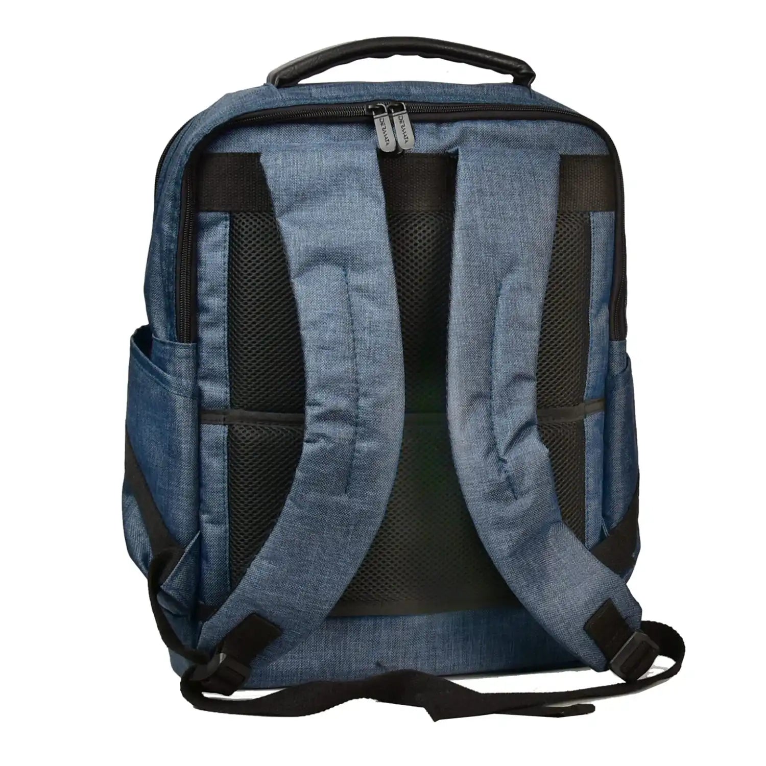 Dermata Rucksack mit Laptopfach Canvas 43 cm - Petrol