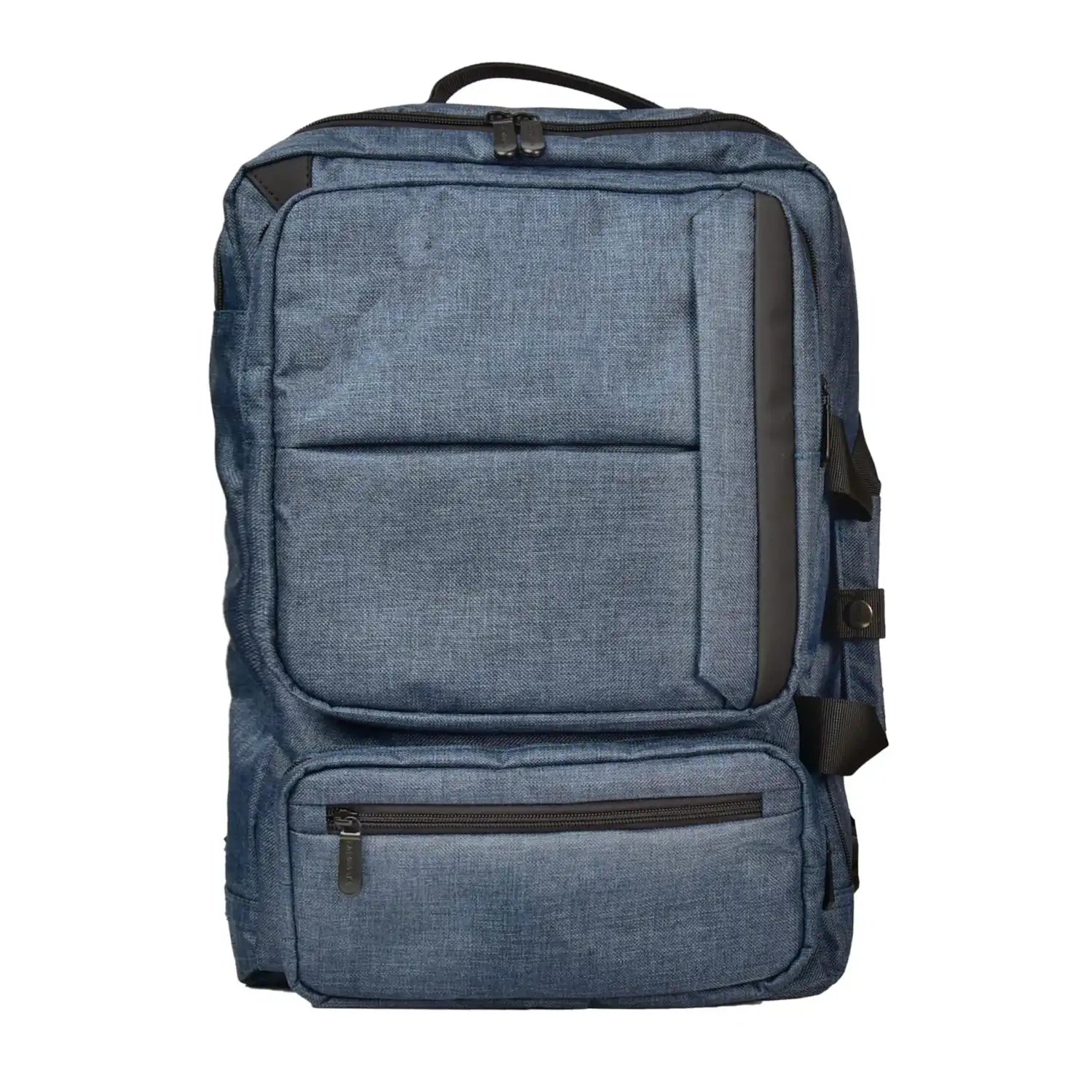Dermata Businesstasche / Rucksack Canvas 46 cm - Petrol