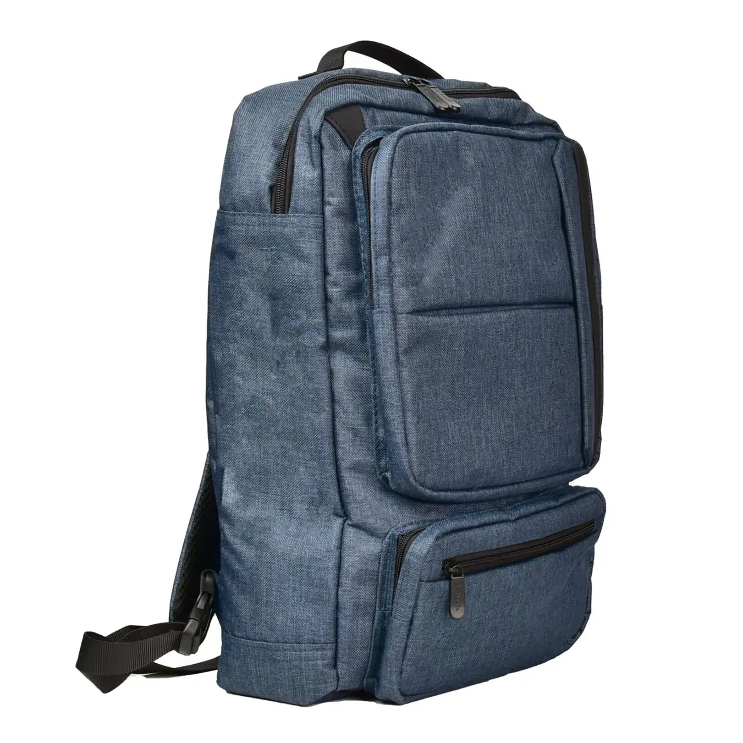 Dermata Businesstasche / Rucksack Canvas 46 cm - Petrol