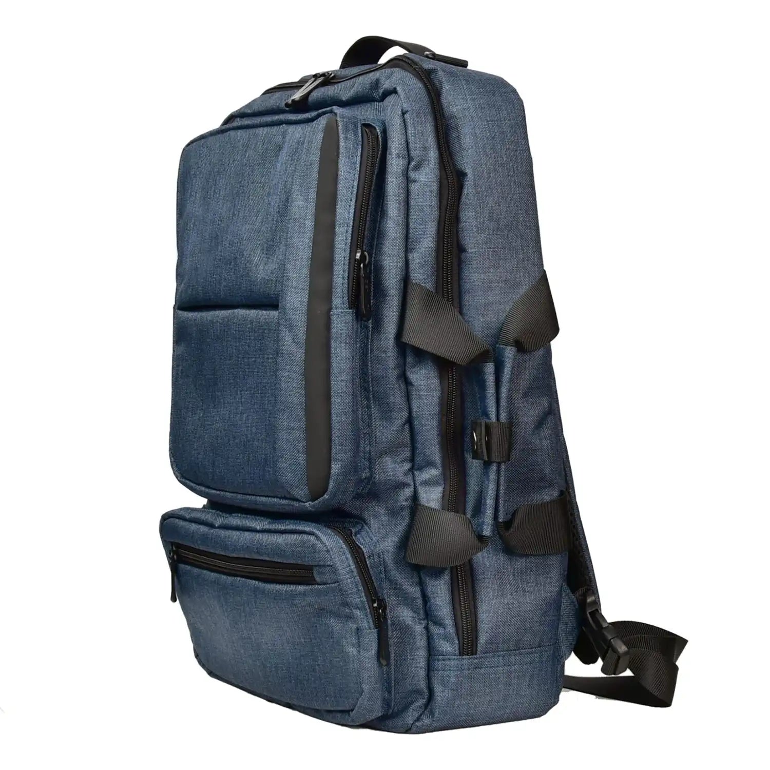 Dermata Businesstasche / Rucksack Canvas 46 cm - Petrol