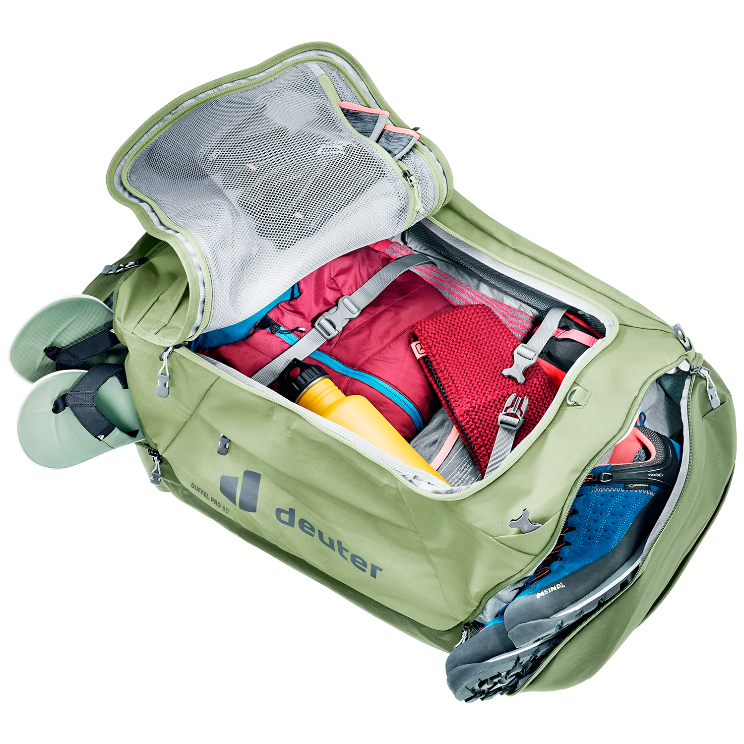 Deuter Travel Duffel Pro 60 Reisetasche 66 cm - Mineral-Grove