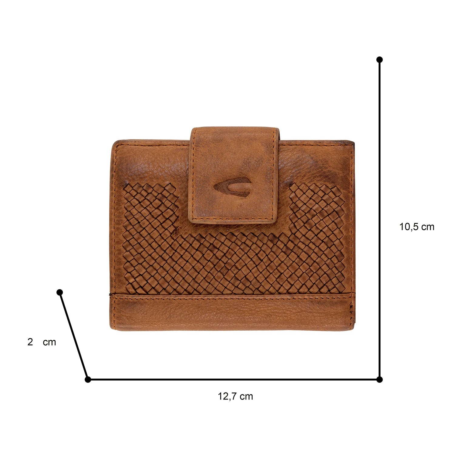 Camel Active Wave Medium Flap Wallet - Cognac