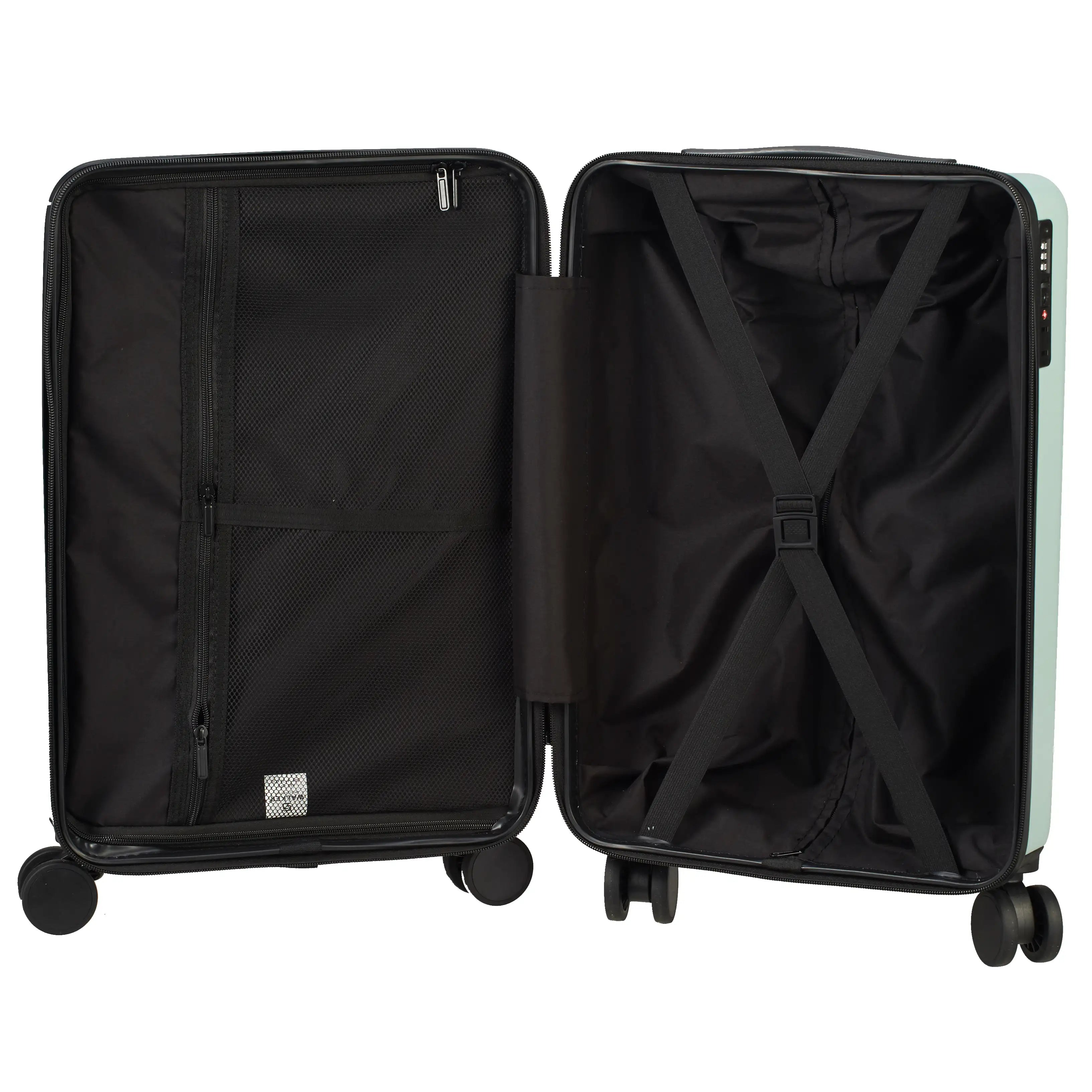 Valise cabine 4 roues Walker Florida 55 cm - Anthracite
