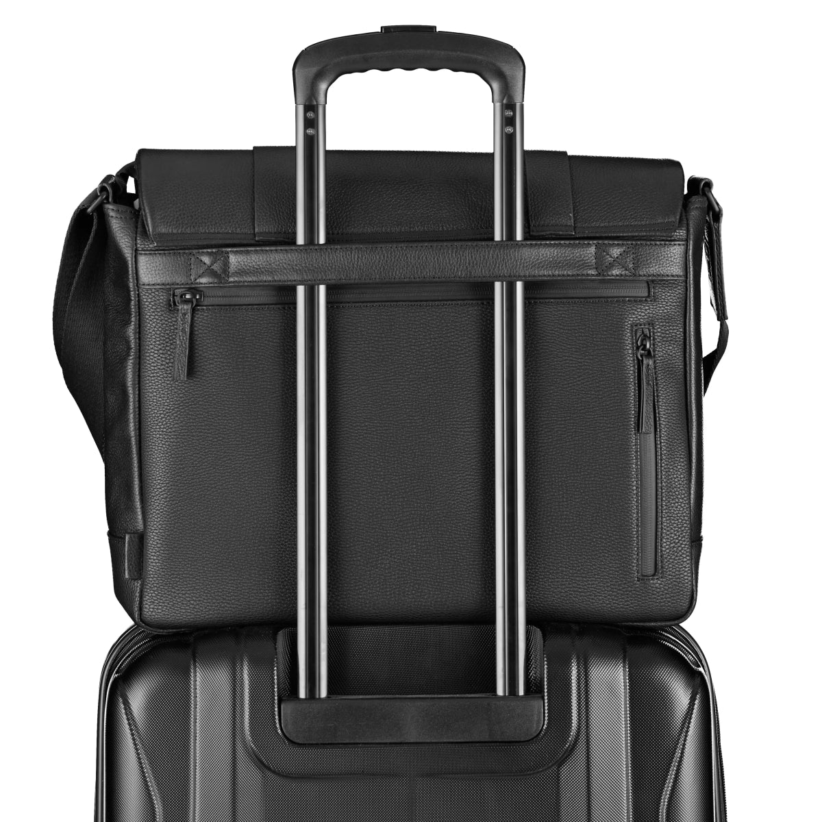 Jost Reykjavik Umhängetasche L 38 cm - schwarz Jost - koffer - direkt.de